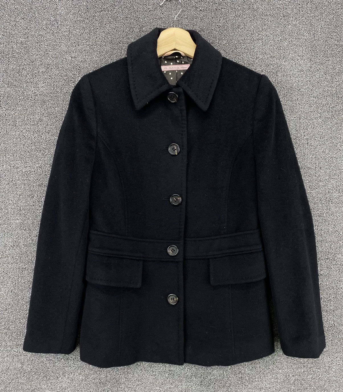 Paul Smith Vintage Paul Smith Women Wool Coat Jacket Size S / US 4 / IT 40 - 2 Thumbnail