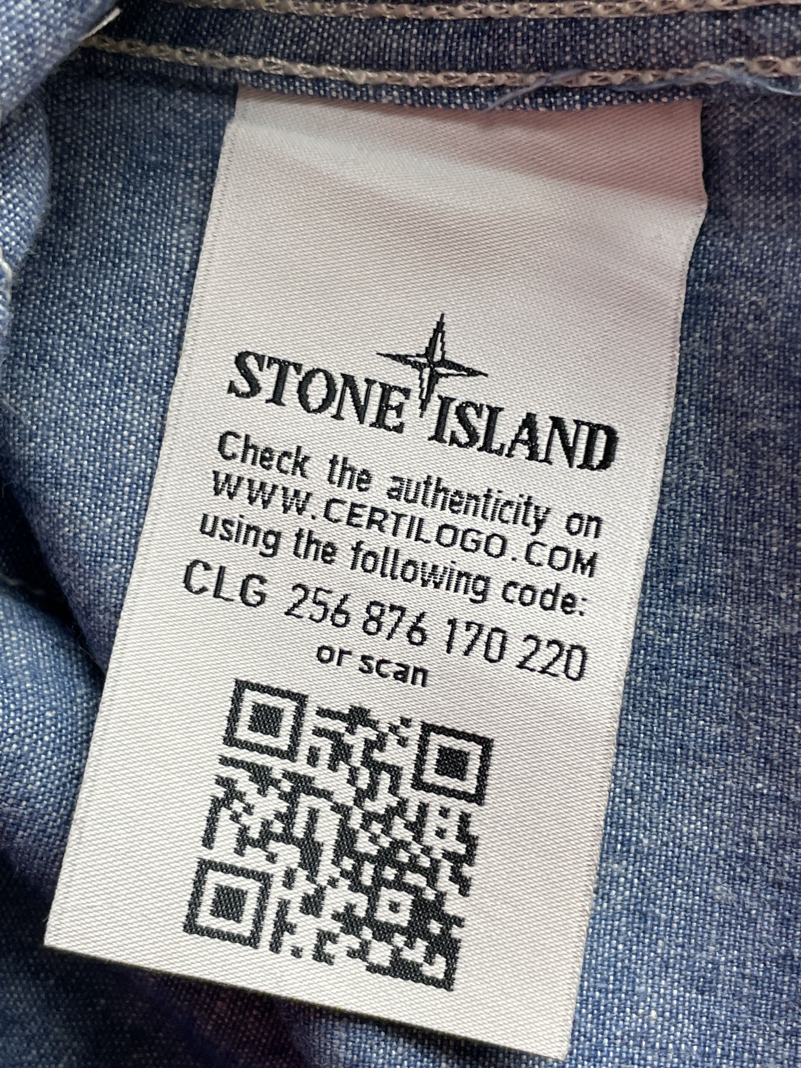 Stone Island Stone Island Denim Shirt Size US S / EU 44-46 / 1 - 5 Thumbnail
