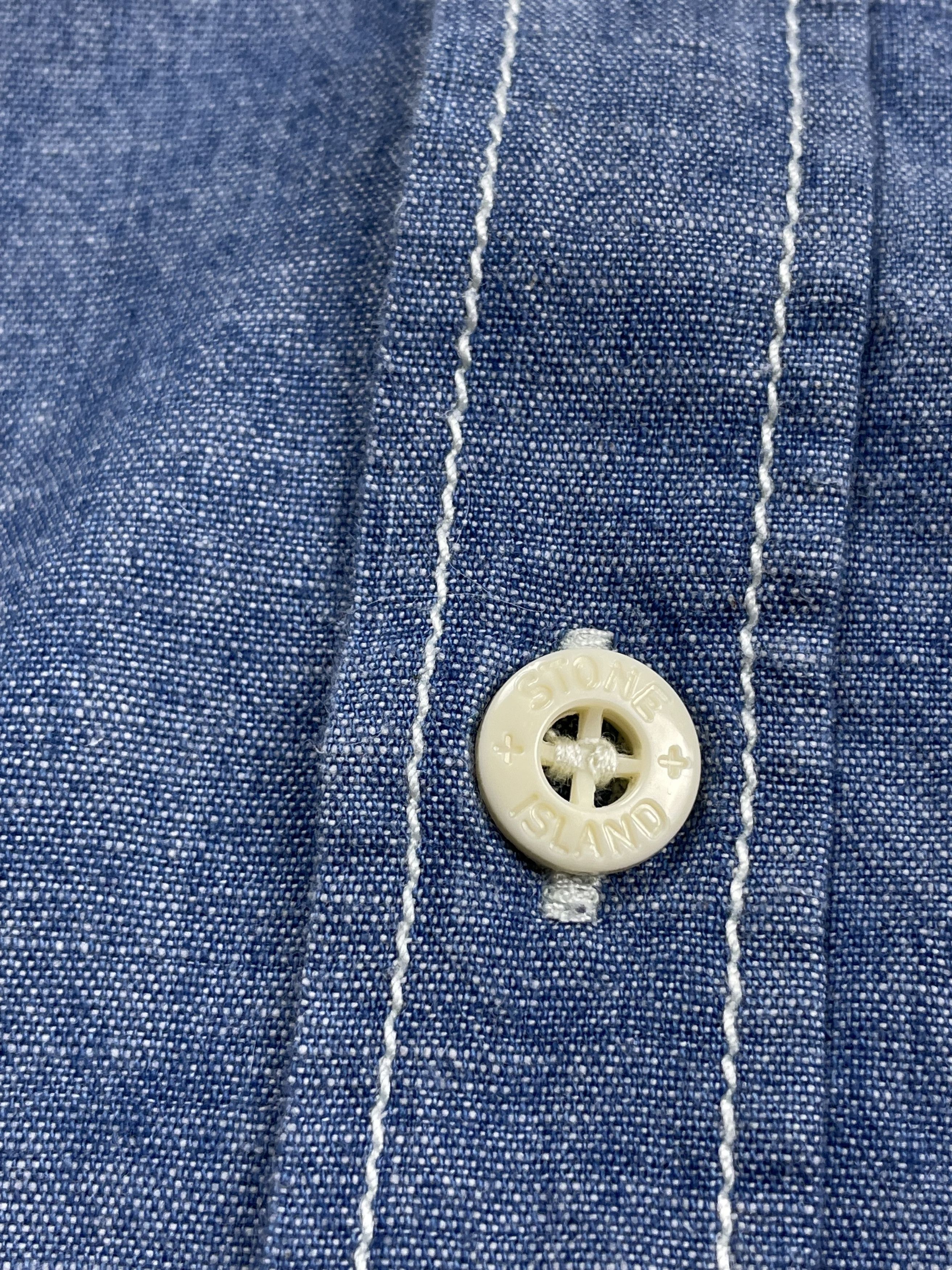 Stone Island Stone Island Denim Shirt Size US S / EU 44-46 / 1 - 3 Thumbnail