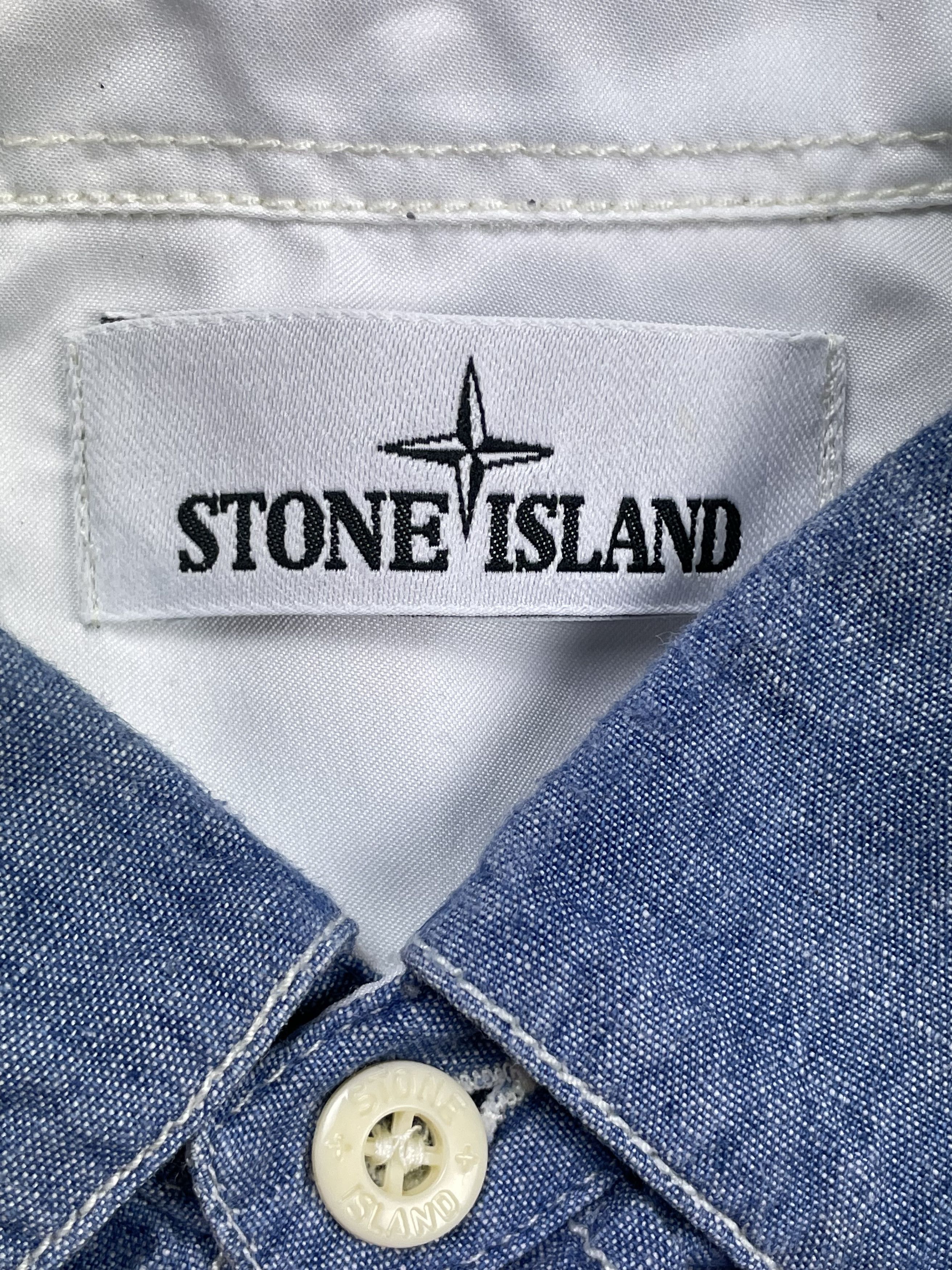 Stone Island Stone Island Denim Shirt Size US S / EU 44-46 / 1 - 4 Thumbnail