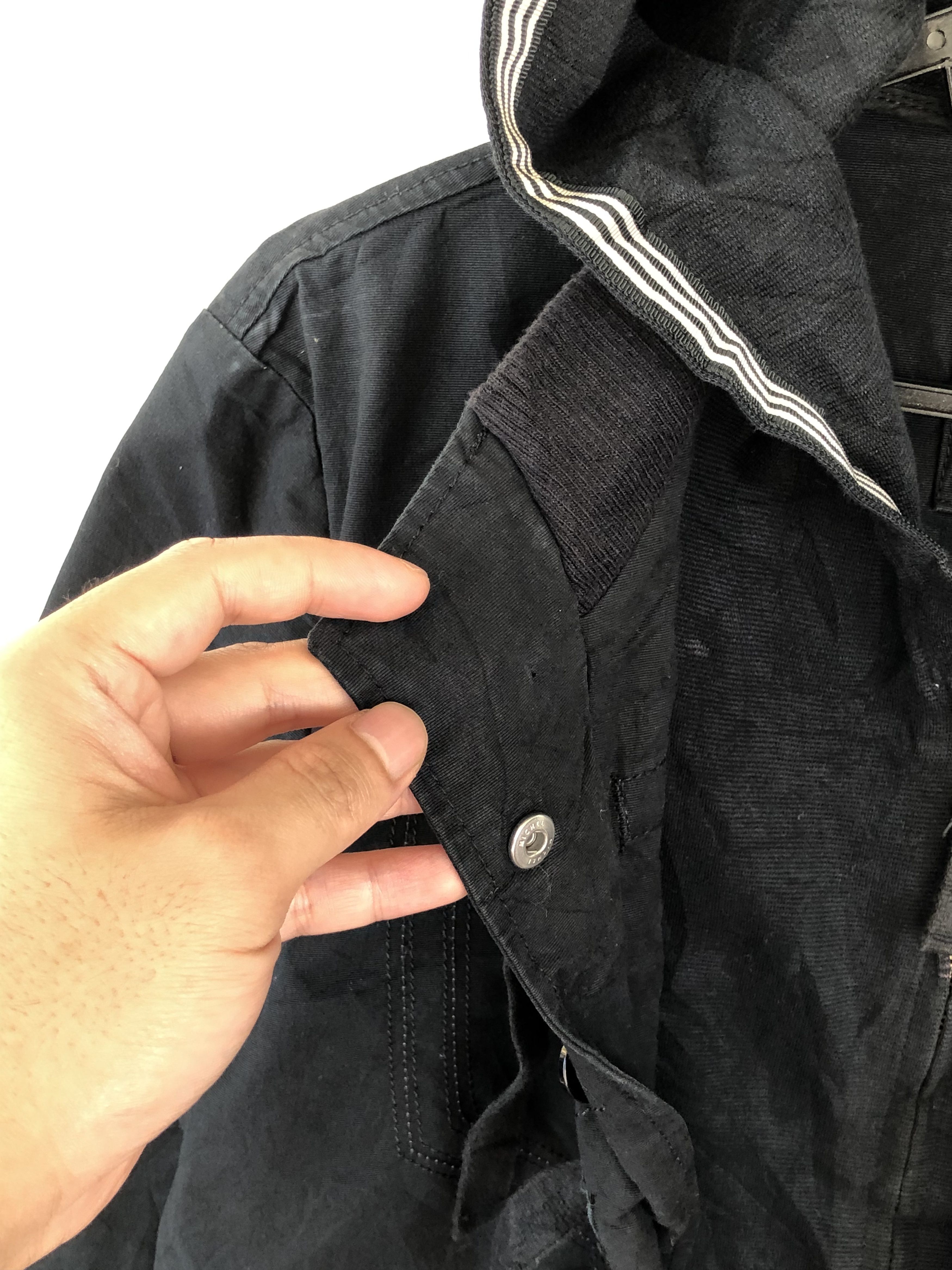 Marithe + Francois Girbaud RARE🔥LE CASUAL DE MFG BONDAGE HOODED JACKET Size US M / EU 48-50 / 2 - 3 Thumbnail