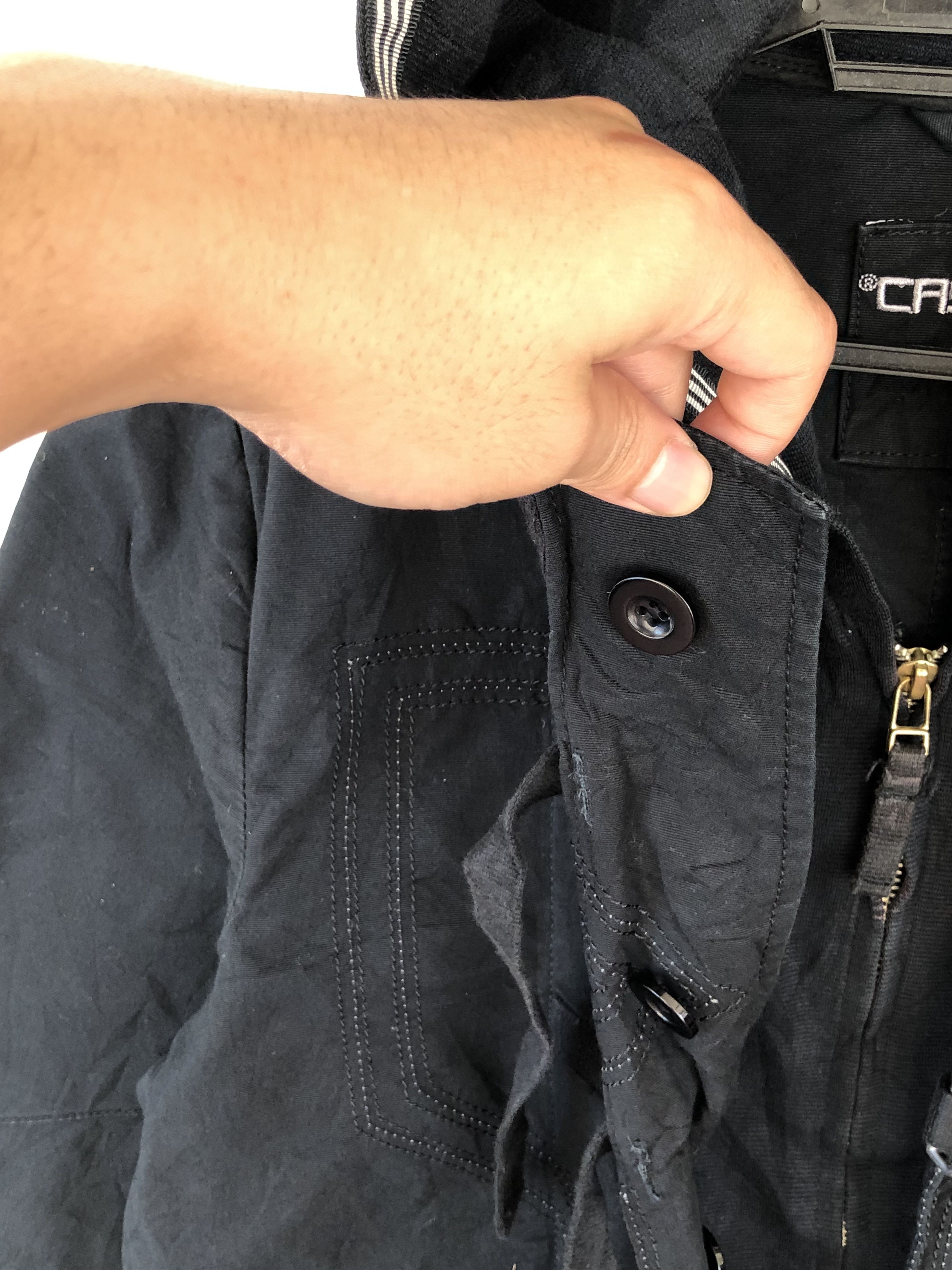 Marithe + Francois Girbaud RARE🔥LE CASUAL DE MFG BONDAGE HOODED JACKET Size US M / EU 48-50 / 2 - 4 Thumbnail
