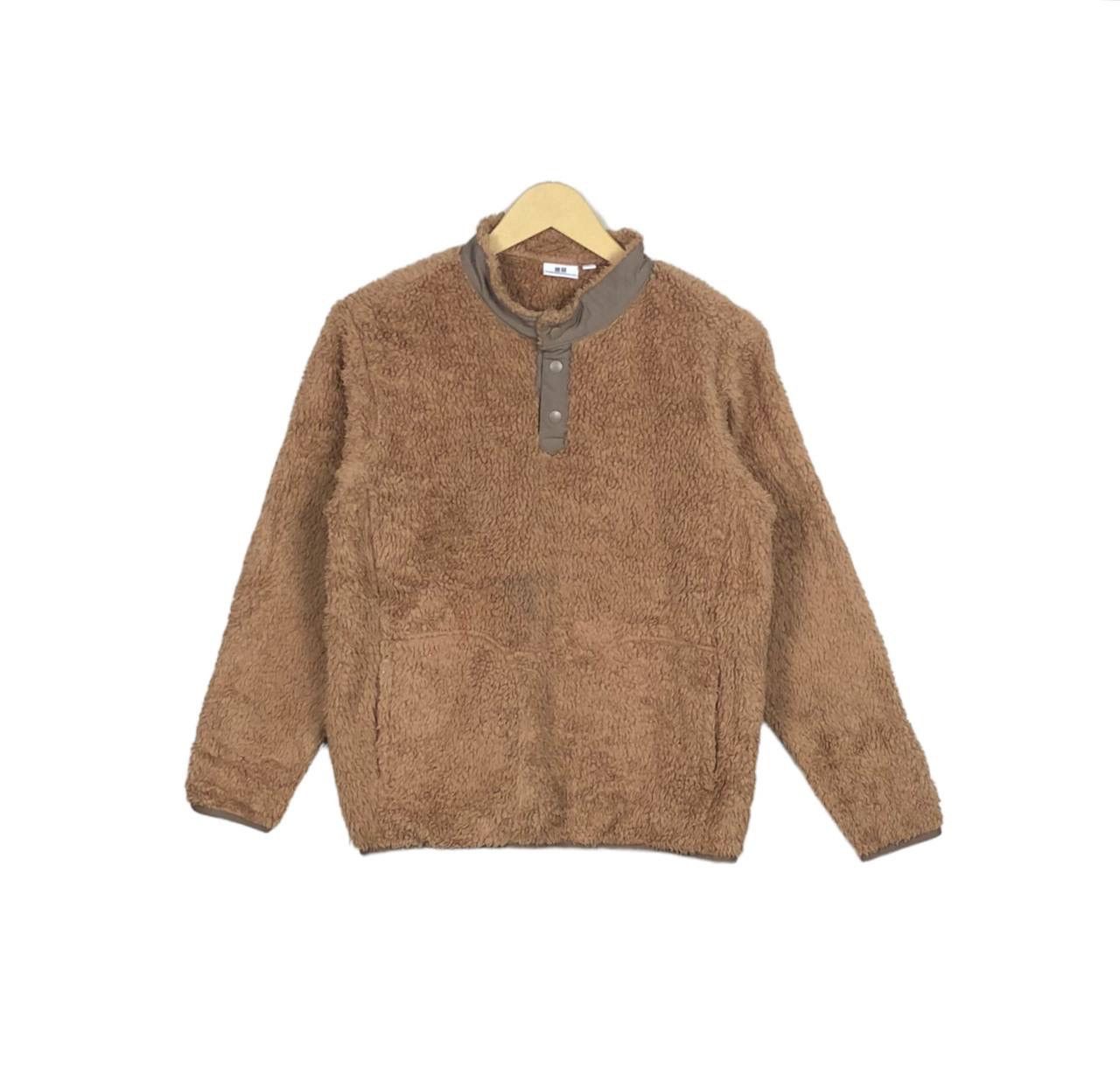 Nepenthes × White Mountaineering White Mountaineering X Uniqlo Sherpa Boa Jacket Kids Beige Size US XS / EU 42 / 0 - 3 Thumbnail