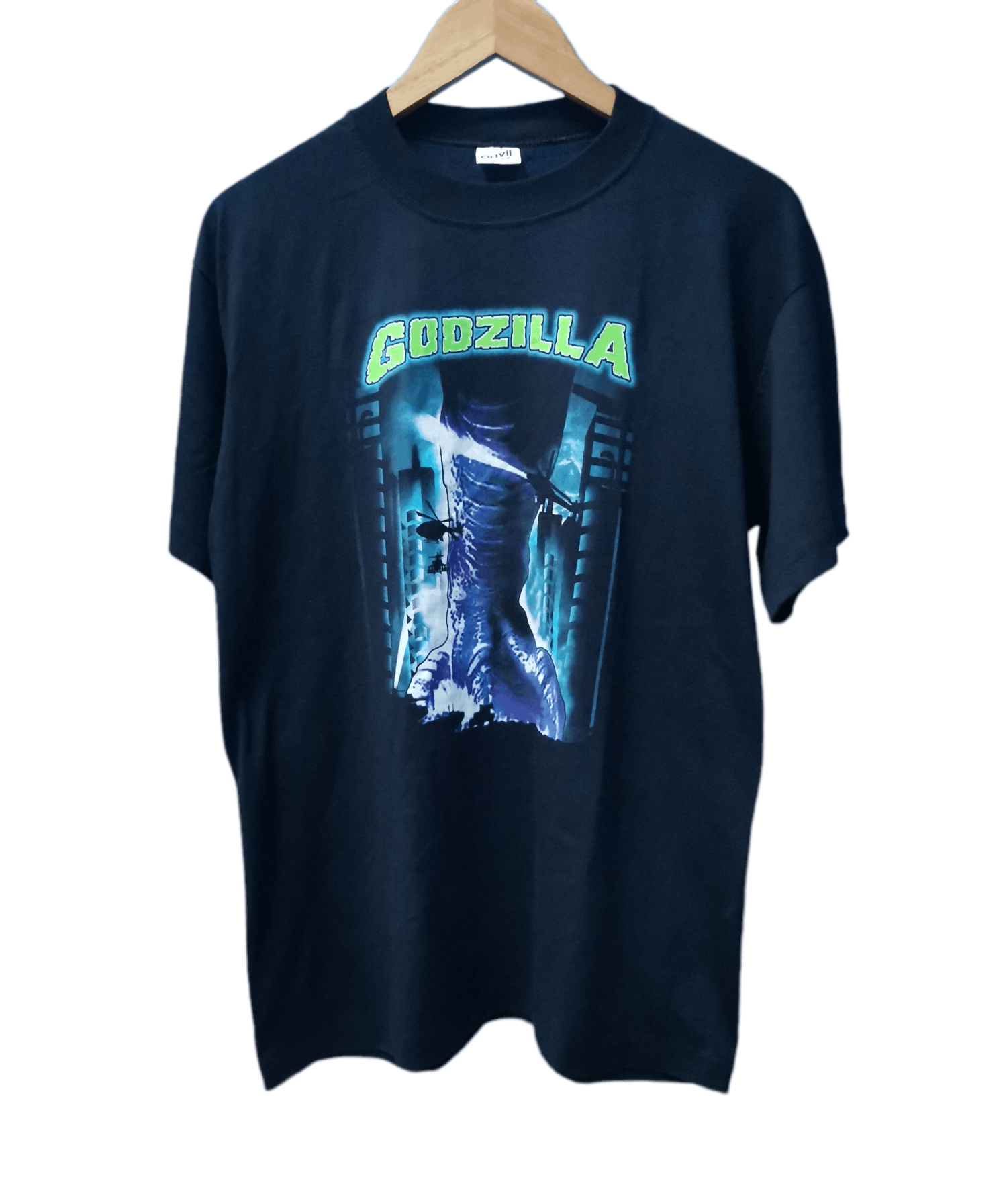 Anime Vintage Godzilla Anime Movie Tee Kong Rare Monster Japan Size US L / EU 52-54 / 3 - 2 Thumbnail