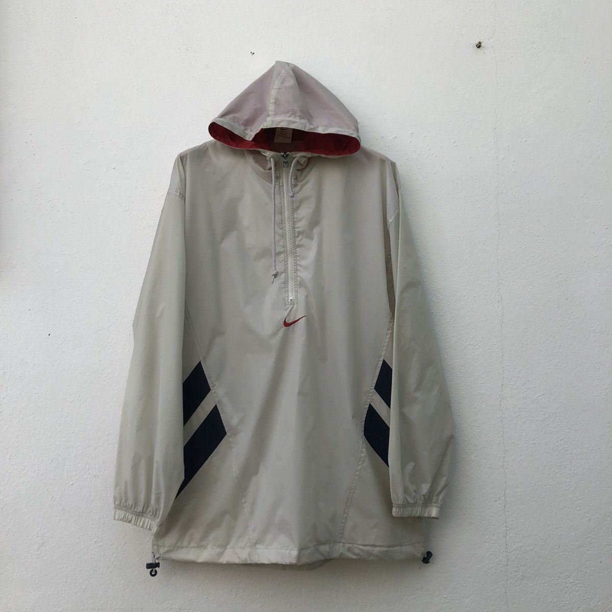 Nike MUST GONE‼️Vintage Center Nike 90' Nike Windbreaker Size US M / EU 48-50 / 2 - 2 Thumbnail