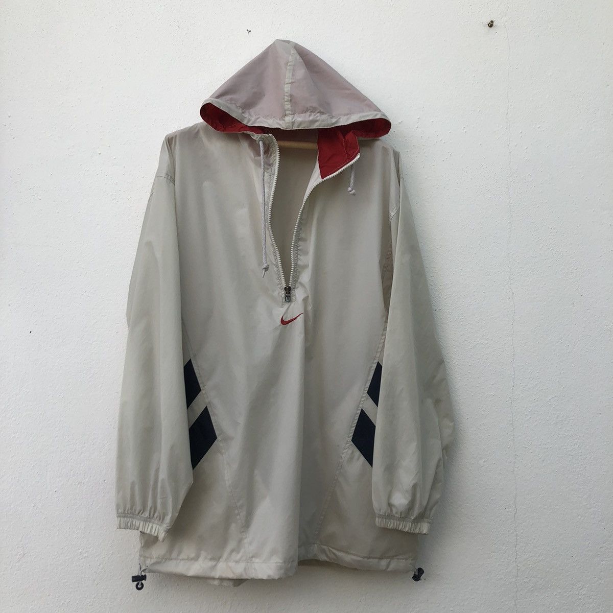 Nike MUST GONE‼️Vintage Center Nike 90' Nike Windbreaker Size US M / EU 48-50 / 2 - 10 Thumbnail