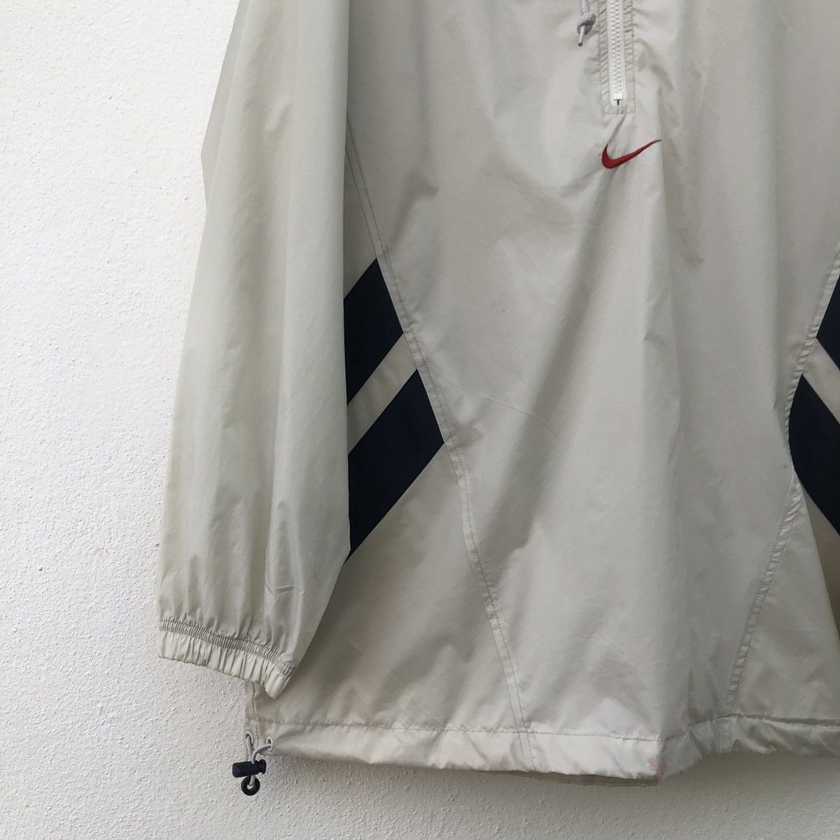 Nike MUST GONE‼️Vintage Center Nike 90' Nike Windbreaker Size US M / EU 48-50 / 2 - 4 Thumbnail