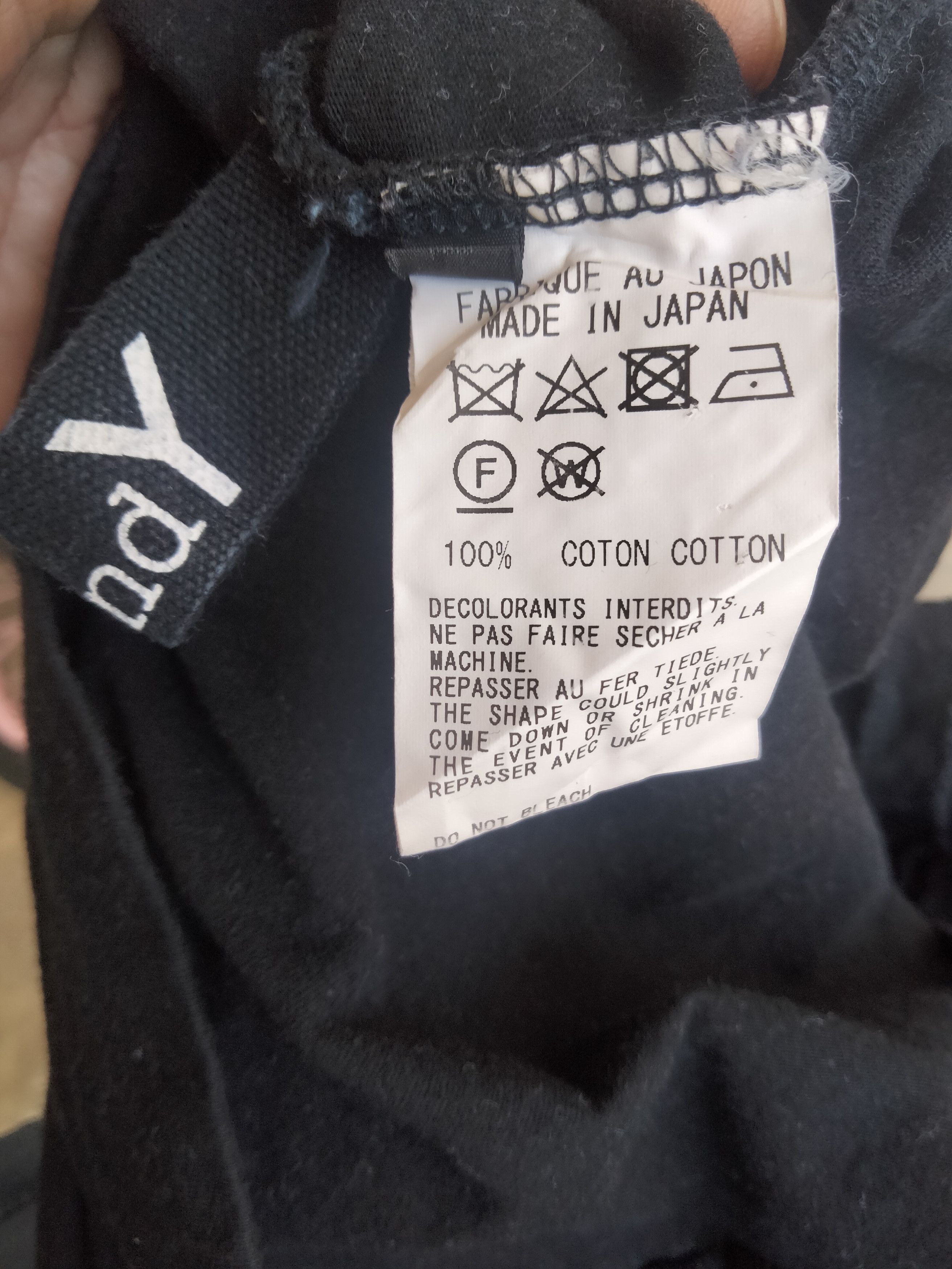 Designer × Yohji Yamamoto Ground Y Y's Yohji Yamamoto Tee Size US XL / EU 56 / 4 - 6 Thumbnail