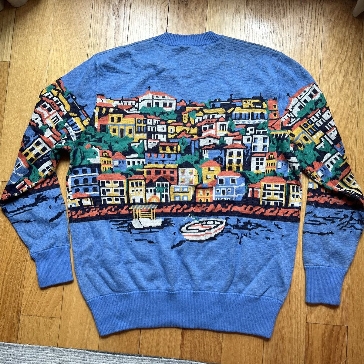 Aime Leon Dore Aime Leon Dore Molyvos Knit Sweater -Blue Size US L / EU 52-54 / 3 - 3 Thumbnail