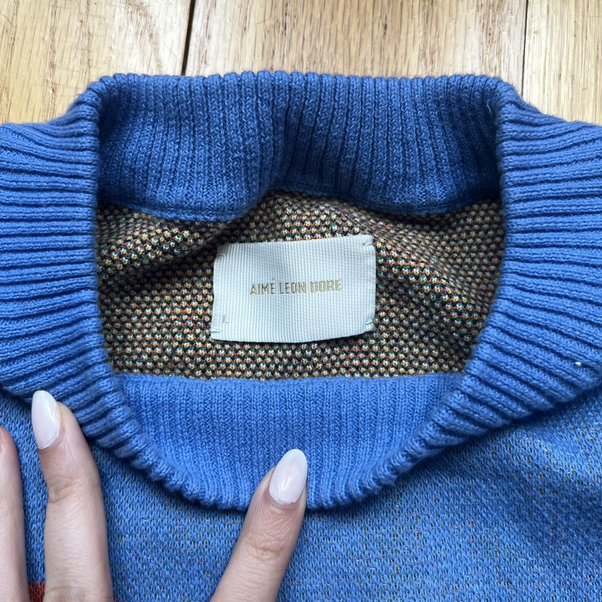 Aime Leon Dore Aime Leon Dore Molyvos Knit Sweater -Blue Size US L / EU 52-54 / 3 - 2 Thumbnail