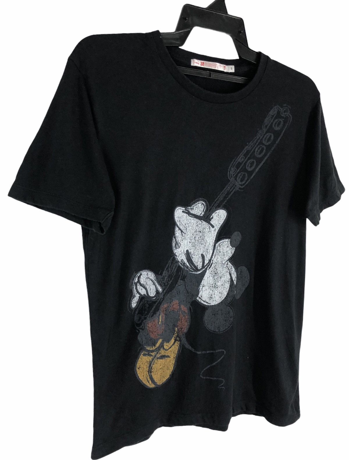 Cartoon Network × Disney × Mickey Mouse Mickey Mouse Disney x Uniqlo Big logo Spellout Black Shirt Size US S / EU 44-46 / 1 - 2 Thumbnail