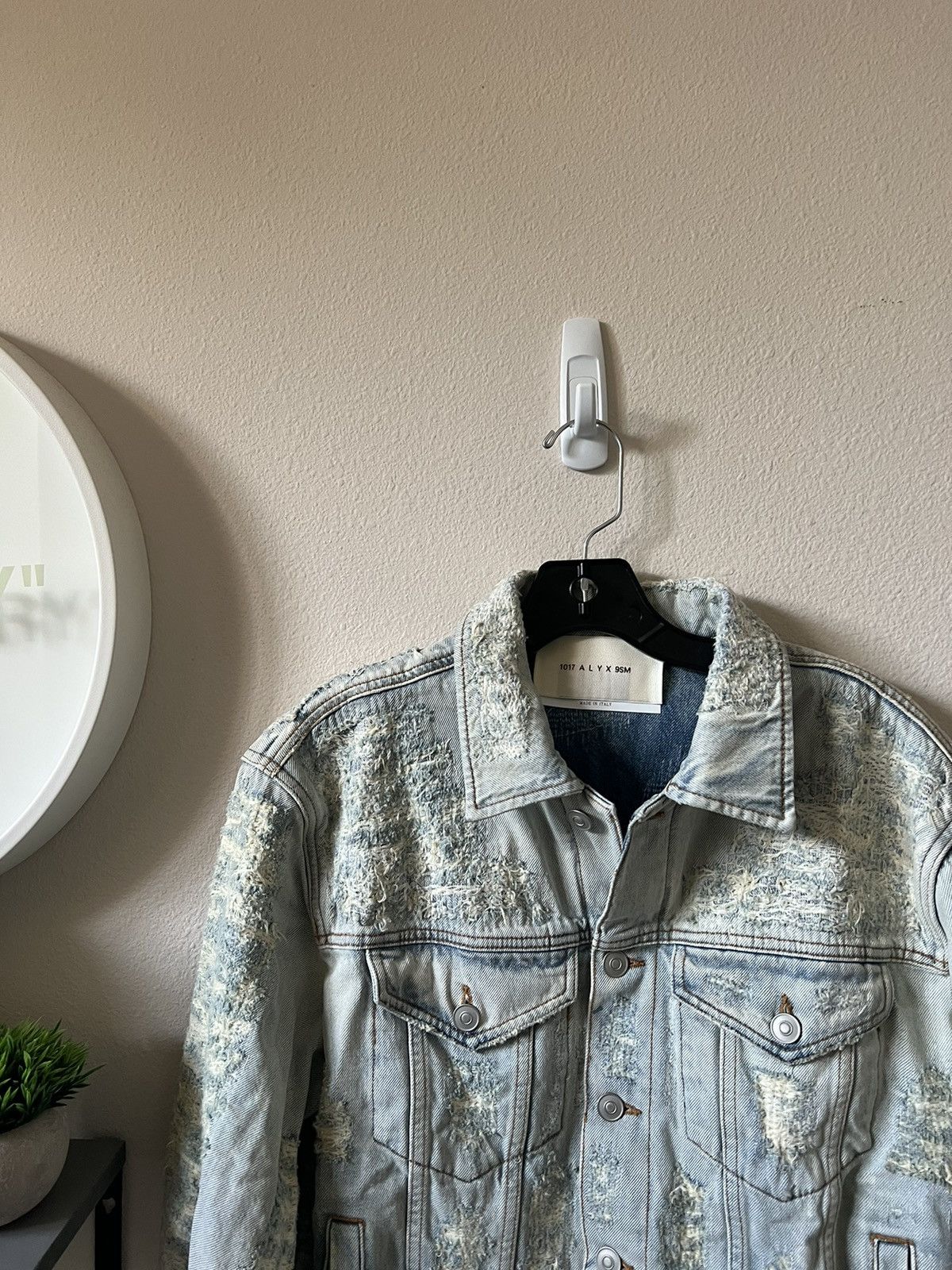 1017 ALYX 9SM 1017 ALYX 9SM Destroyed Denim Jacket Size US XL / EU 56 / 4 - 2 Thumbnail