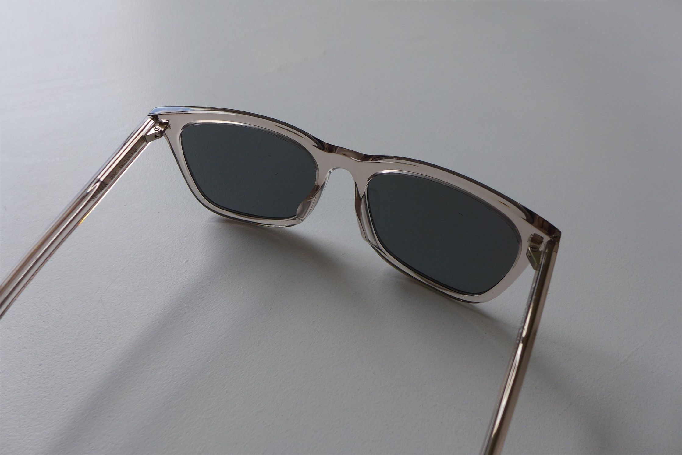 Saint Laurent Paris Saint Laurent SL116/K Sunglasses - Clear Acetate Size ONE SIZE - 5 Thumbnail