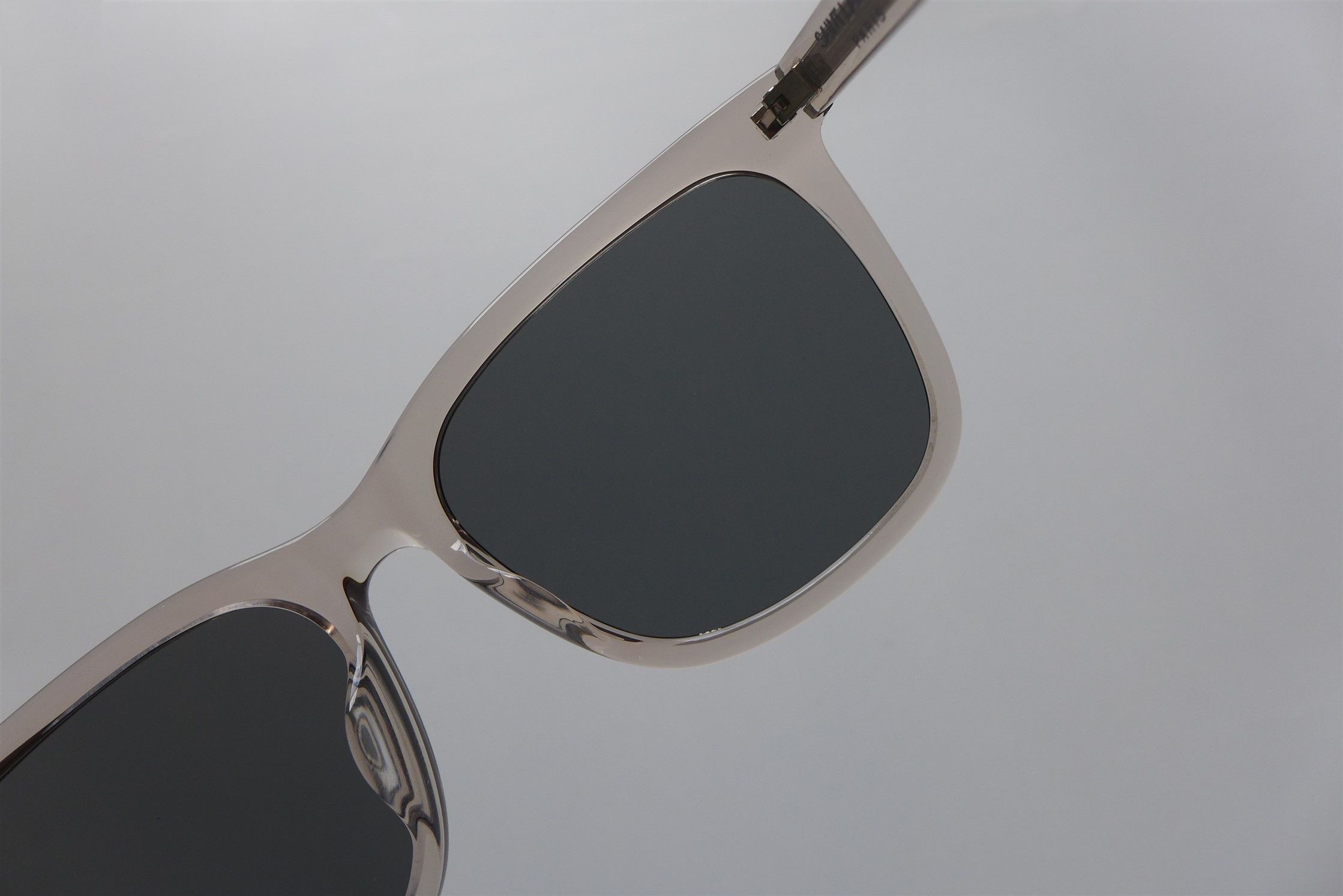 Saint Laurent Paris Saint Laurent SL116/K Sunglasses - Clear Acetate Size ONE SIZE - 13 Thumbnail