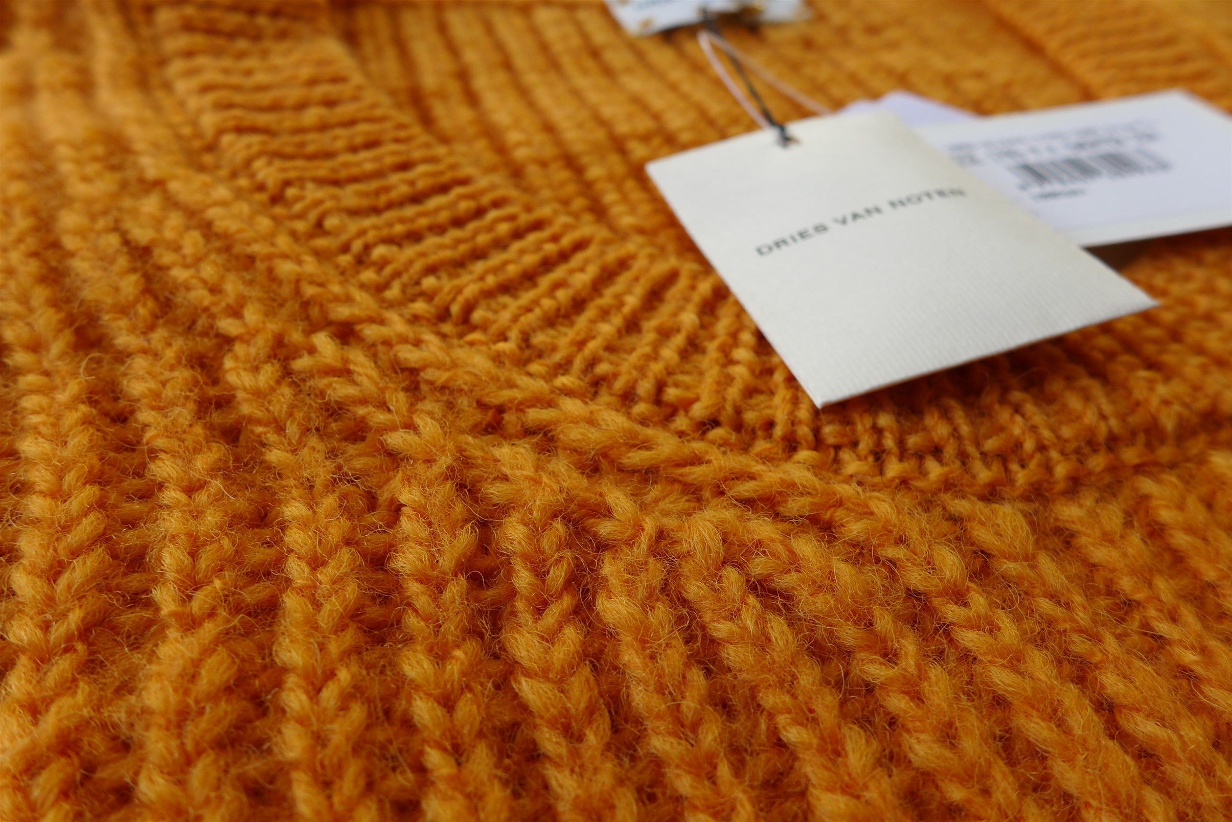 Dries Van Noten Dries Van Noten Maurice Sweater - Burnt Orange Wool Size US S / EU 44-46 / 1 - 6 Thumbnail