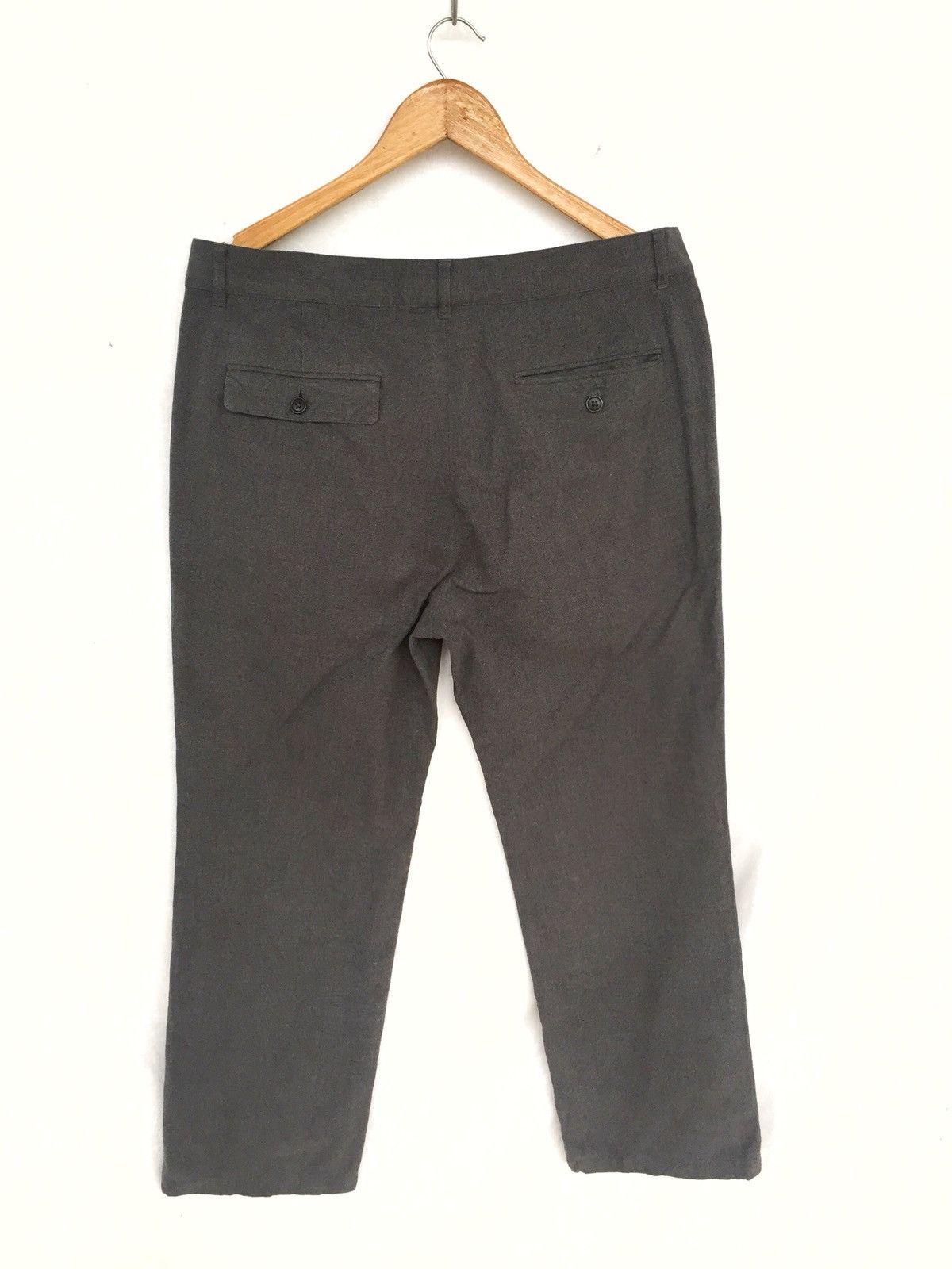 Margaret Howell OG Margaret Howell 🏴󠁧󠁢󠁥󠁮󠁧󠁿 Grey Baggy Oversized Pants Size US 35 - 4 Thumbnail