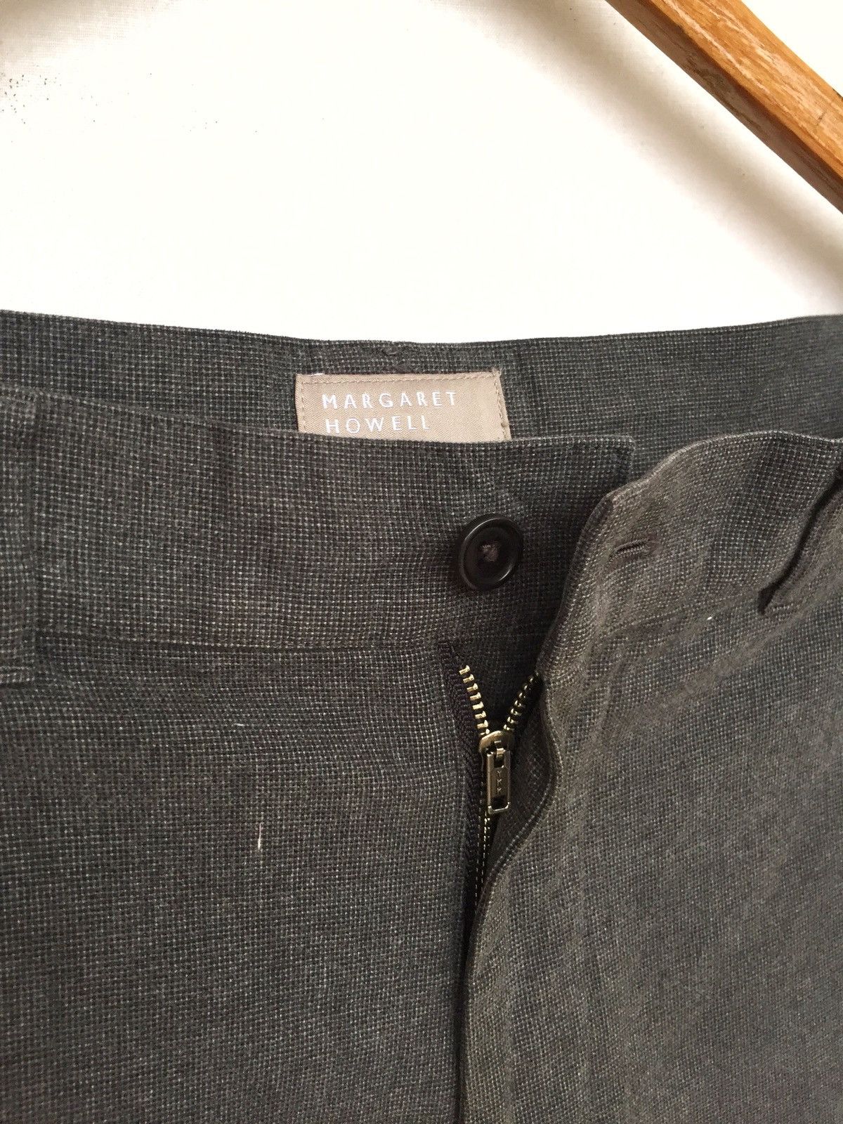 Margaret Howell OG Margaret Howell 🏴󠁧󠁢󠁥󠁮󠁧󠁿 Grey Baggy Oversized Pants Size US 35 - 3 Thumbnail