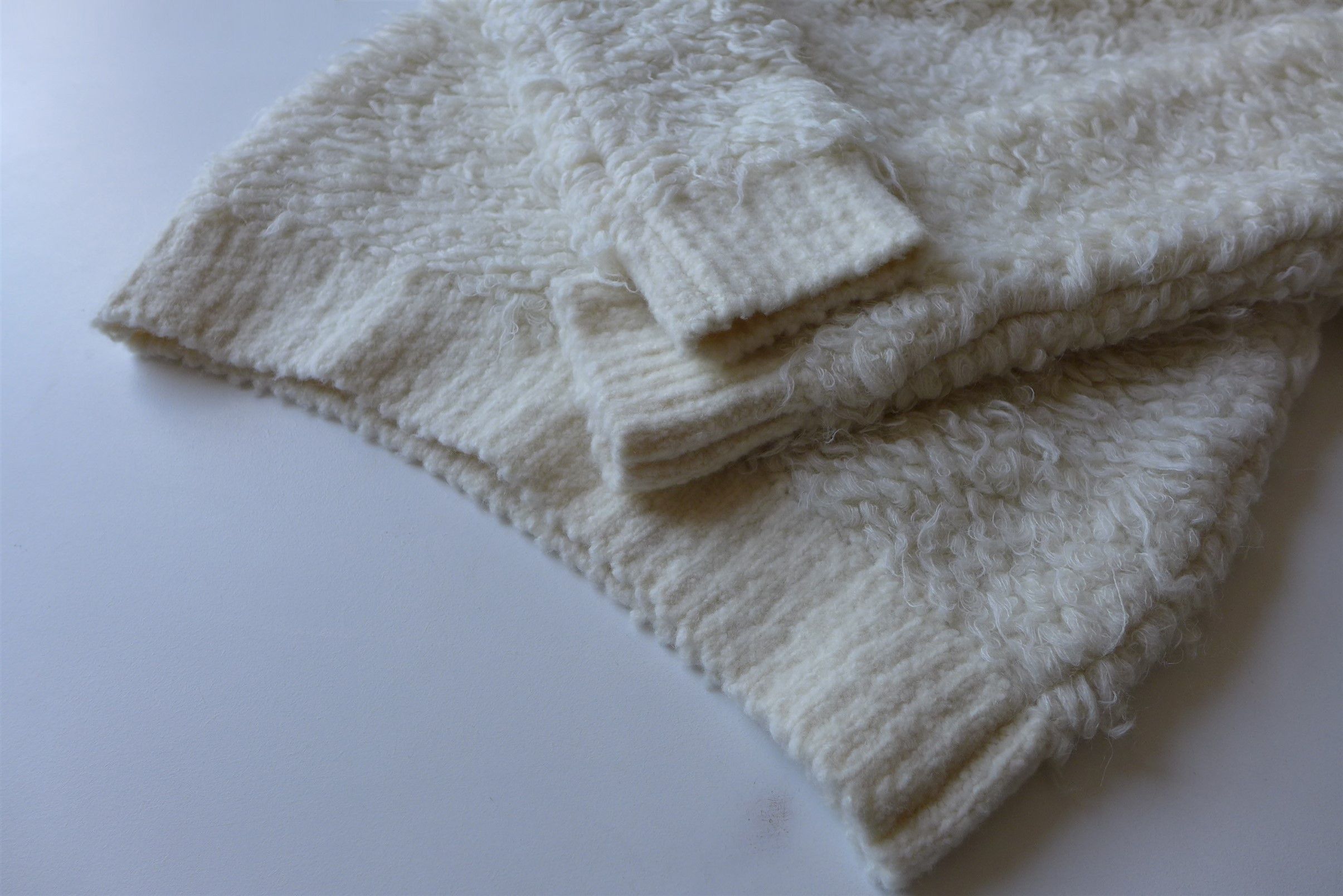 Dries Van Noten Dries Van Noten Nannee Sweater - Ecru Bouclé Alpaca & Mohair Size US M / EU 48-50 / 2 - 7 Thumbnail