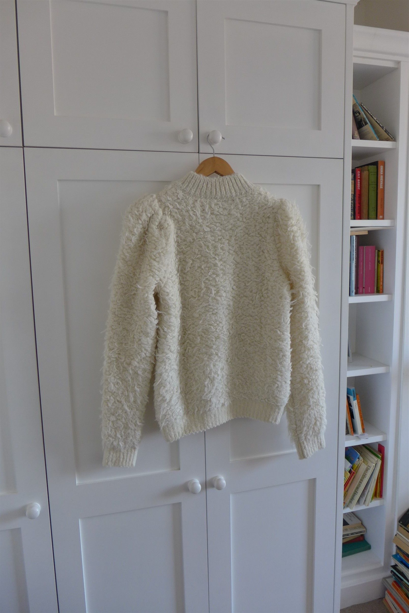 Dries Van Noten Dries Van Noten Nannee Sweater - Ecru Bouclé Alpaca & Mohair Size US M / EU 48-50 / 2 - 5 Thumbnail