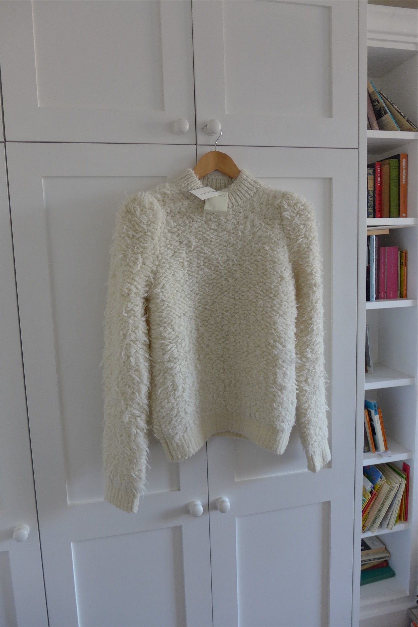 Dries Van Noten Dries Van Noten Nannee Sweater - Ecru Bouclé Alpaca & Mohair Size US M / EU 48-50 / 2 - 4 Thumbnail