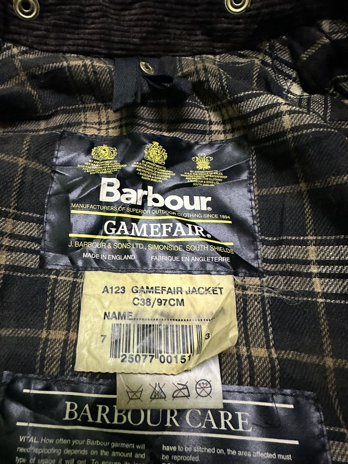 Barbour Barbour gamefair wax jacket Size US L / EU 52-54 / 3 - 7 Thumbnail