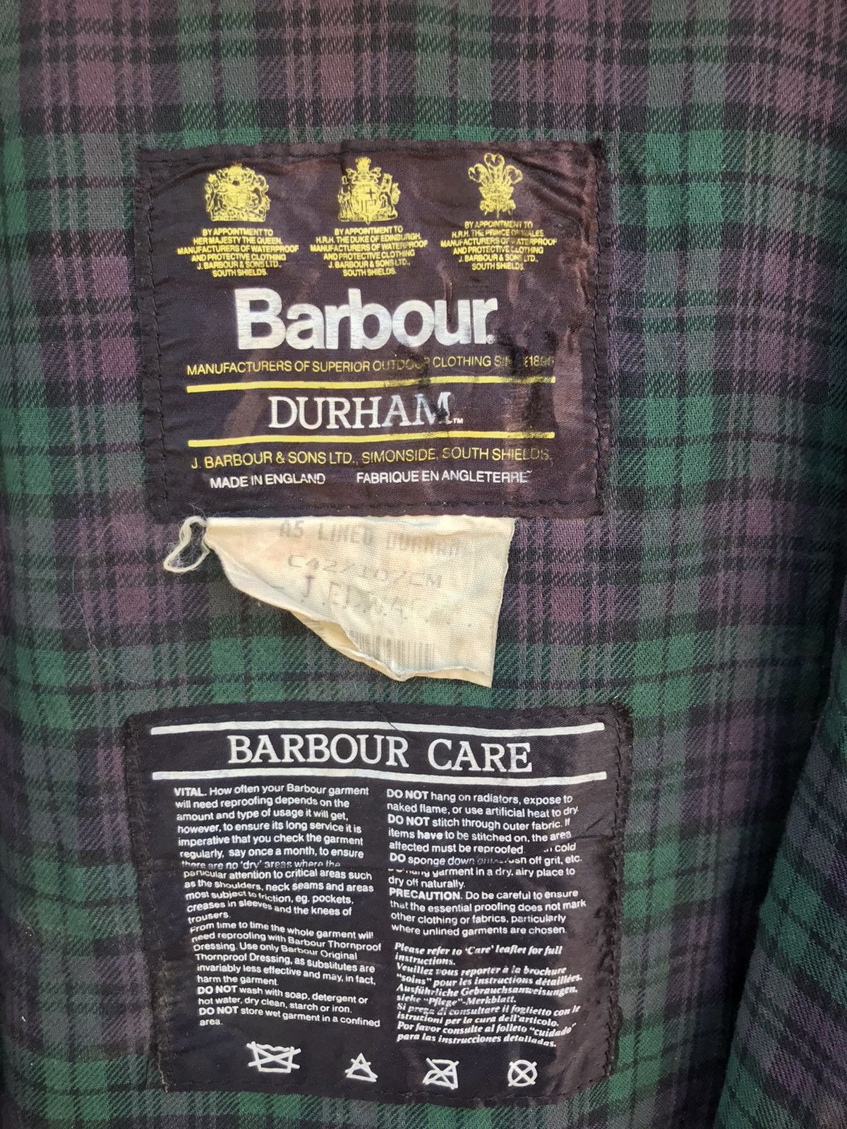 Barbour Barbour Durham wax jacket Size US M / EU 48-50 / 2 - 3 Thumbnail