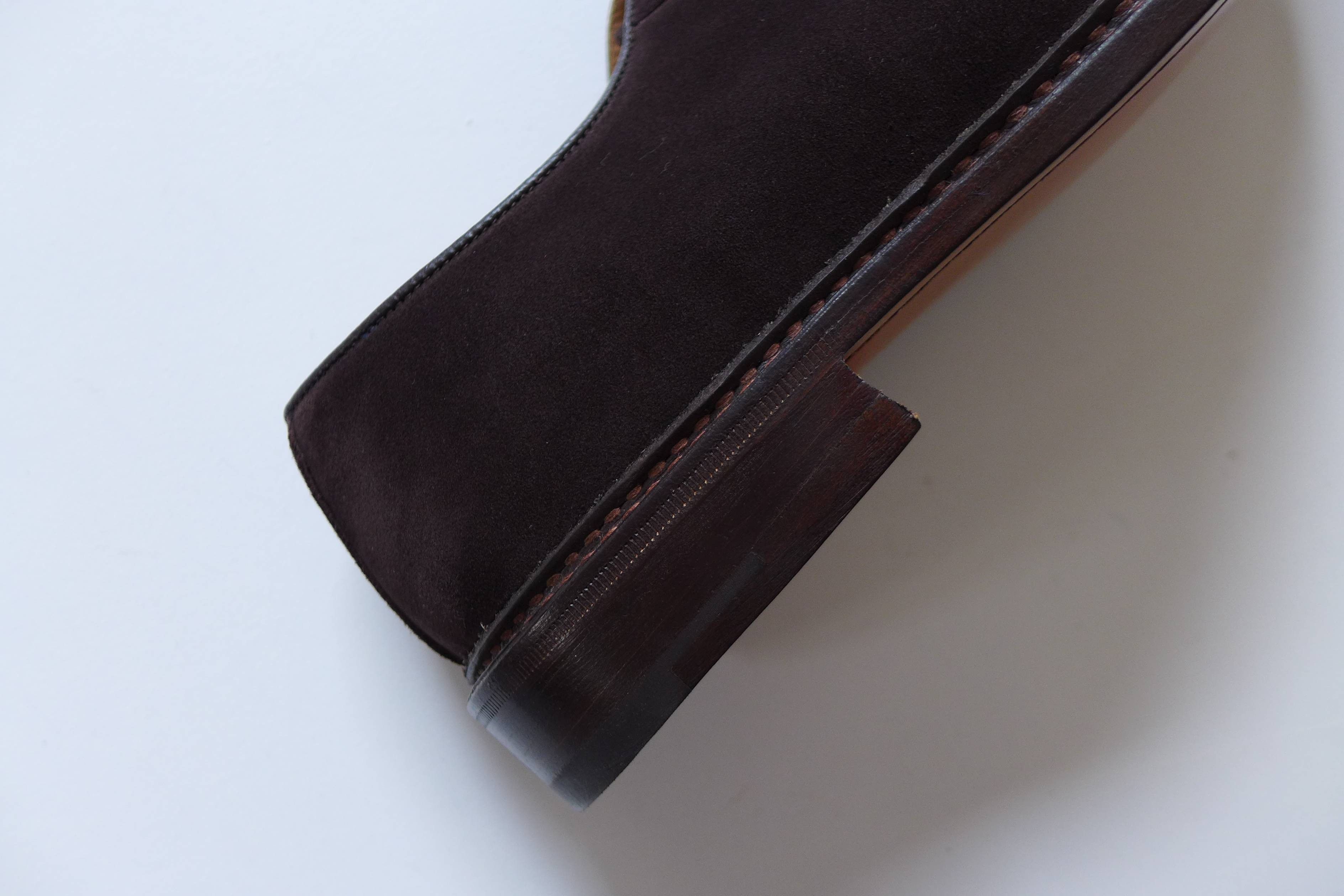 Tricker's Trickers Robert Derby Shoes - Coffee Castorino Suede Size US 10 / EU 43 - 11 Thumbnail