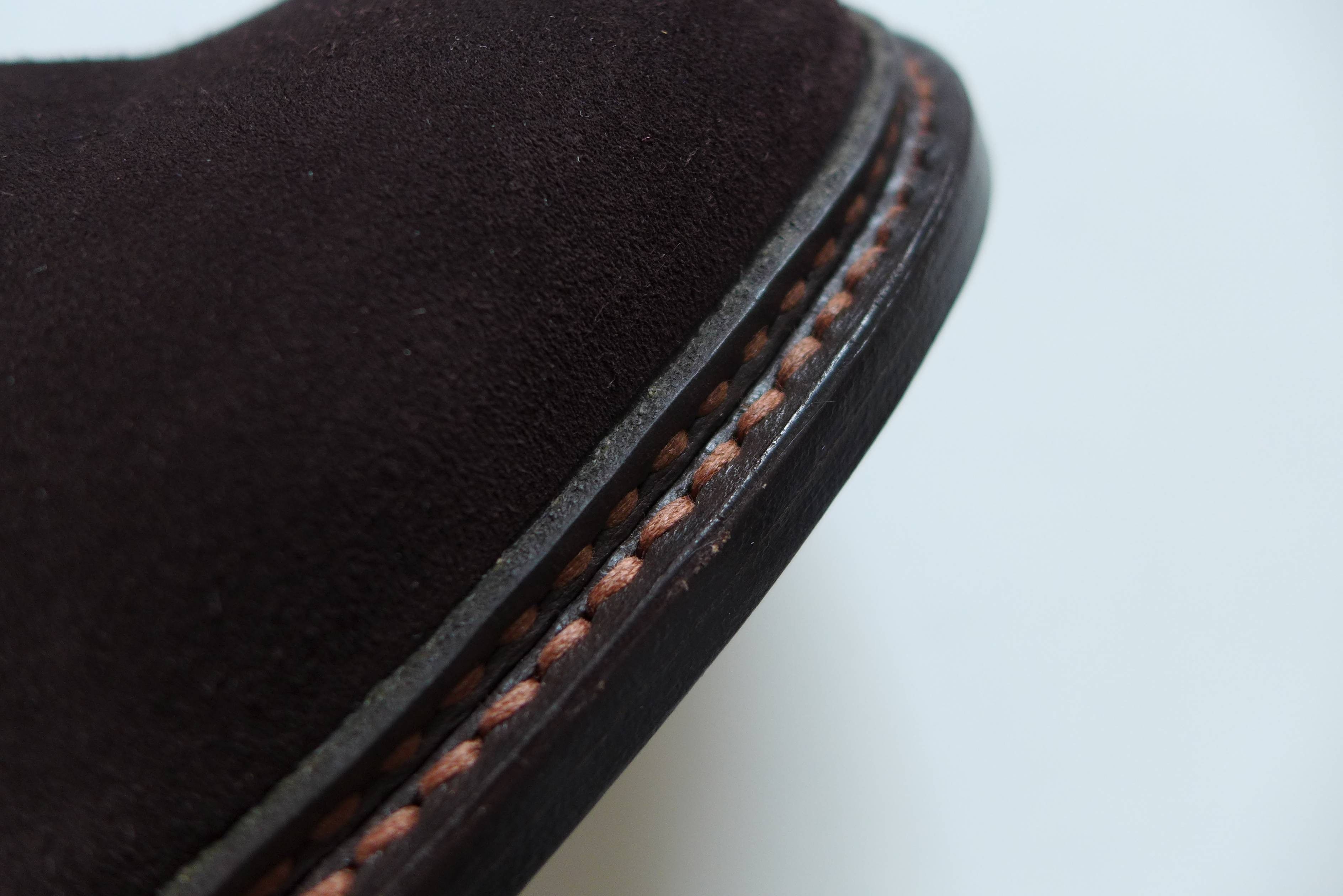 Tricker's Trickers Robert Derby Shoes - Coffee Castorino Suede Size US 10 / EU 43 - 12 Thumbnail