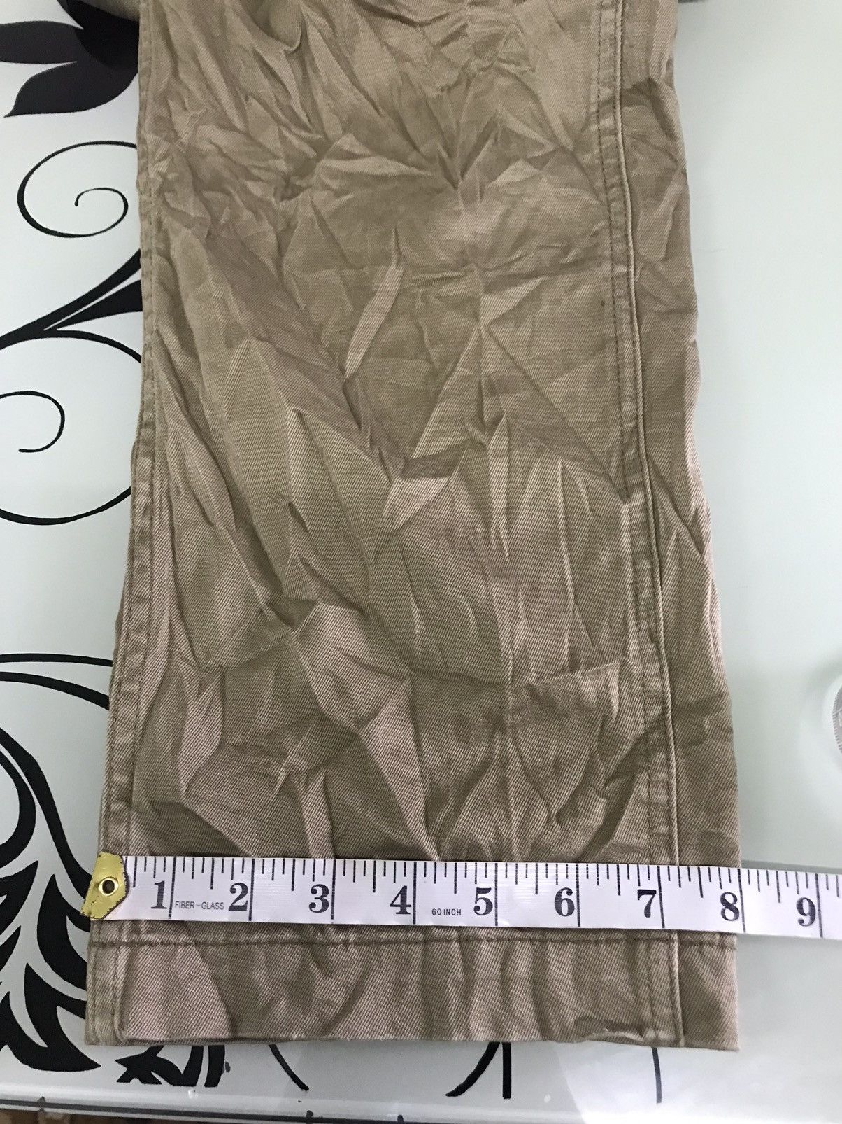 Japanese Brand Vintage Back Number Distressed Cargo Pants Size US 35 - 16 Thumbnail