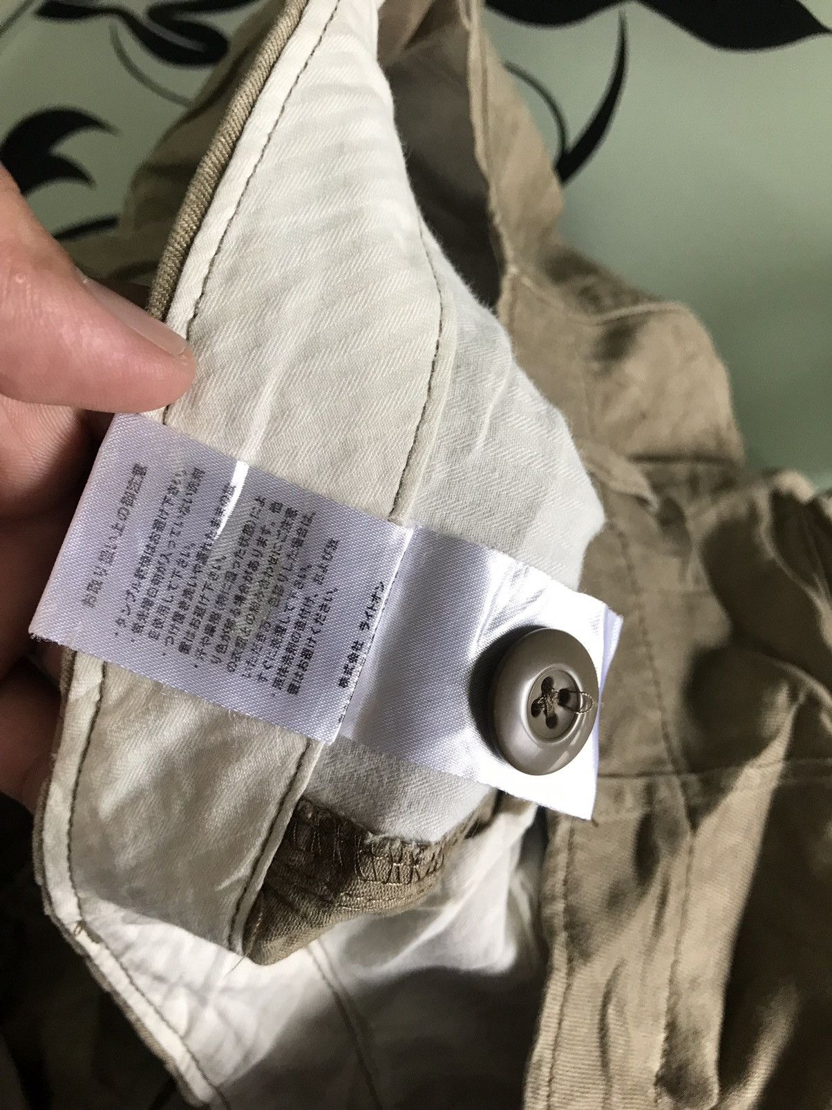 Japanese Brand Vintage Back Number Distressed Cargo Pants Size US 35 - 13 Thumbnail