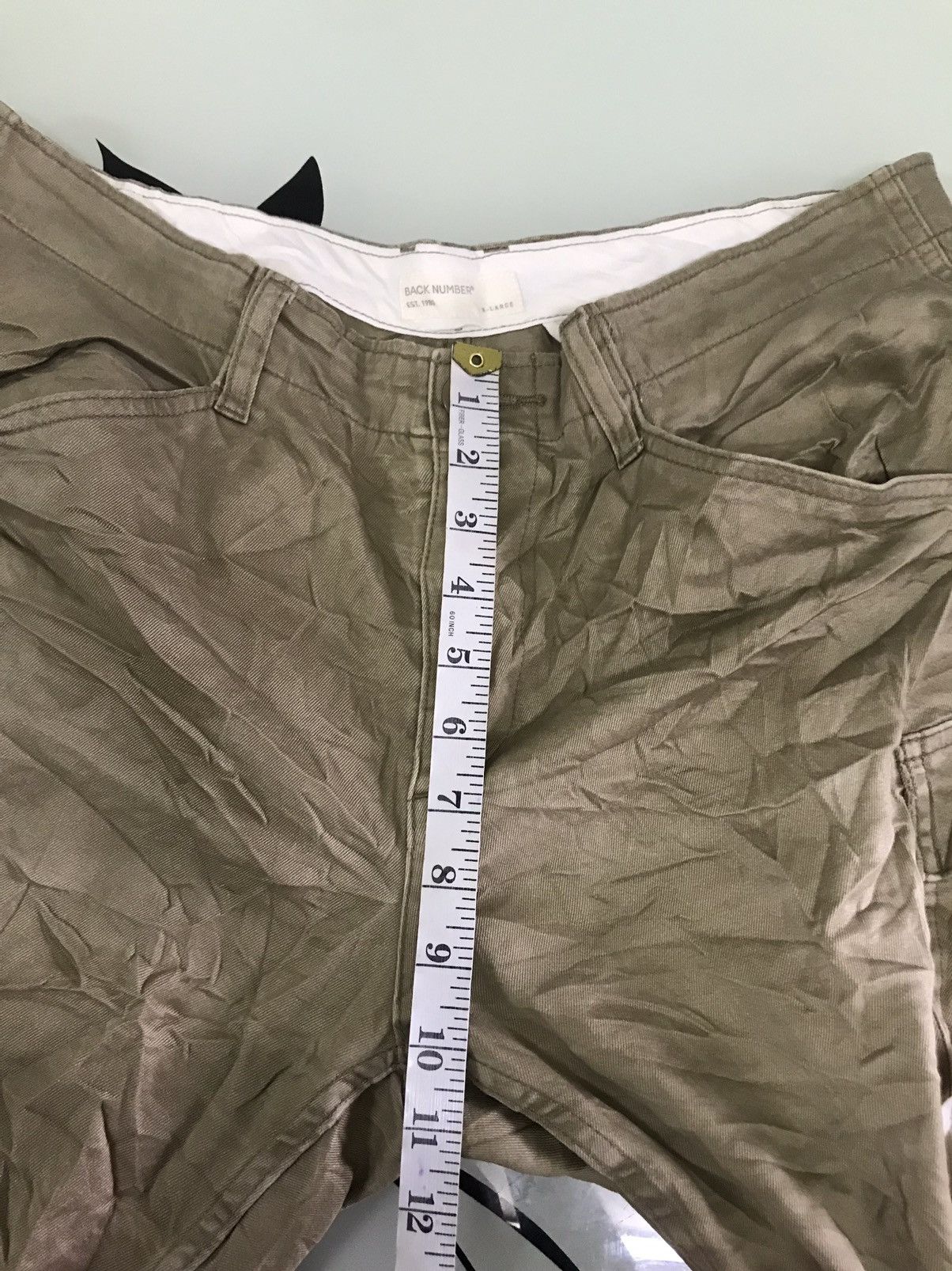 Japanese Brand Vintage Back Number Distressed Cargo Pants Size US 35 - 17 Thumbnail