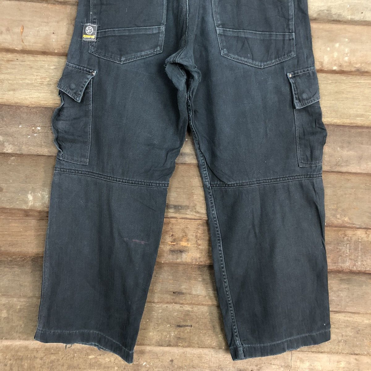 Japanese Brand DLL Evenriver Blue Multipocket Tactical Cargo Pants#c988 Size US 28 / EU 44 - 11 Thumbnail