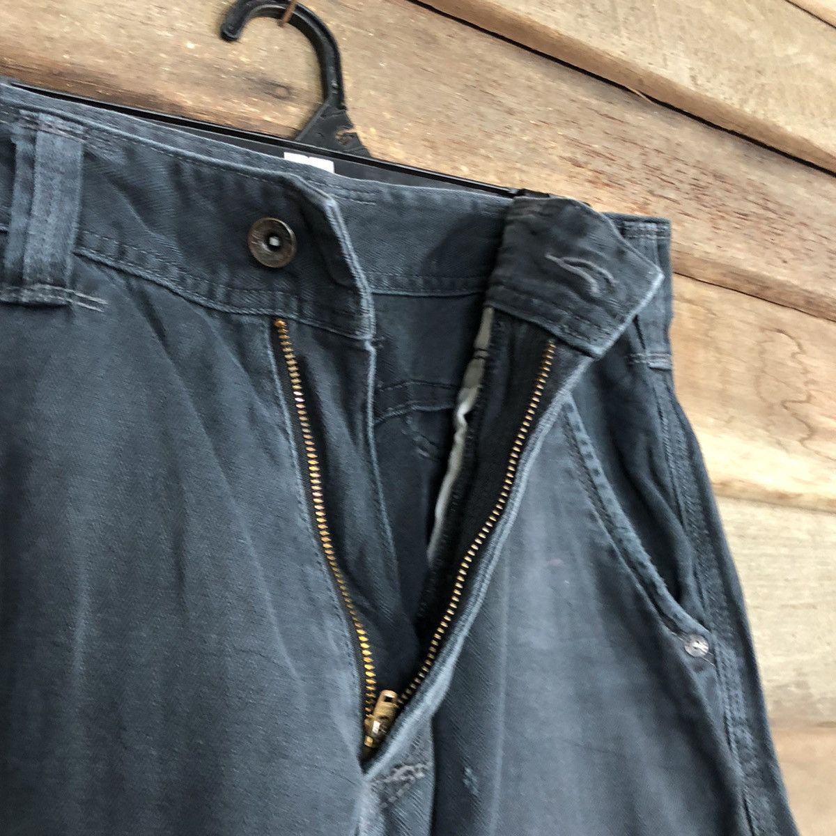Japanese Brand DLL Evenriver Blue Multipocket Tactical Cargo Pants#c988 Size US 28 / EU 44 - 8 Thumbnail
