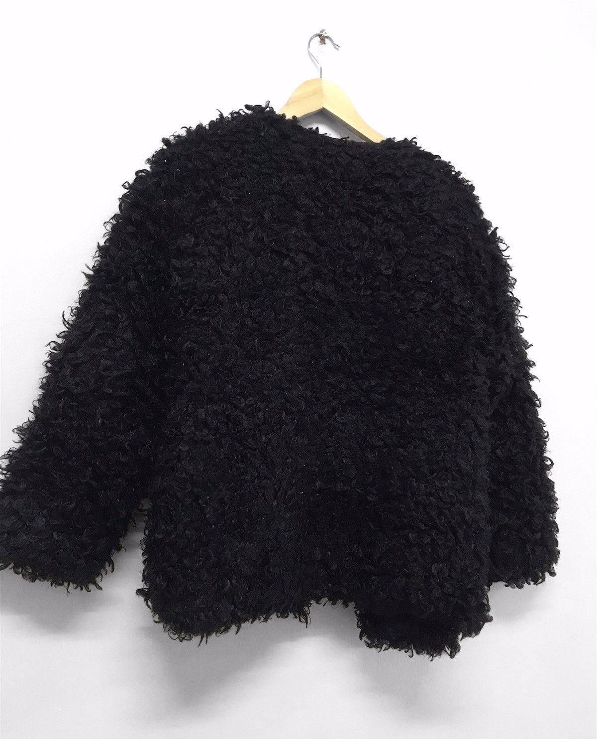 Japanese Brand Nice❗️Japanese Brands Mohair Faux Fur by W Closet Jacket Size M / US 6-8 / IT 42-44 - 3 Thumbnail