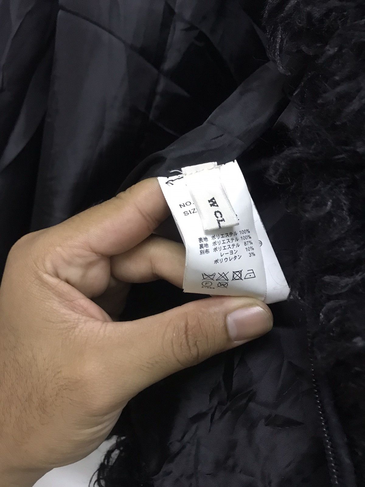 Japanese Brand Nice❗️Japanese Brands Mohair Faux Fur by W Closet Jacket Size M / US 6-8 / IT 42-44 - 11 Thumbnail