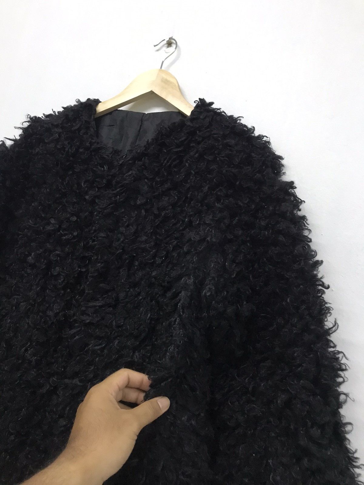 Japanese Brand Nice❗️Japanese Brands Mohair Faux Fur by W Closet Jacket Size M / US 6-8 / IT 42-44 - 5 Thumbnail