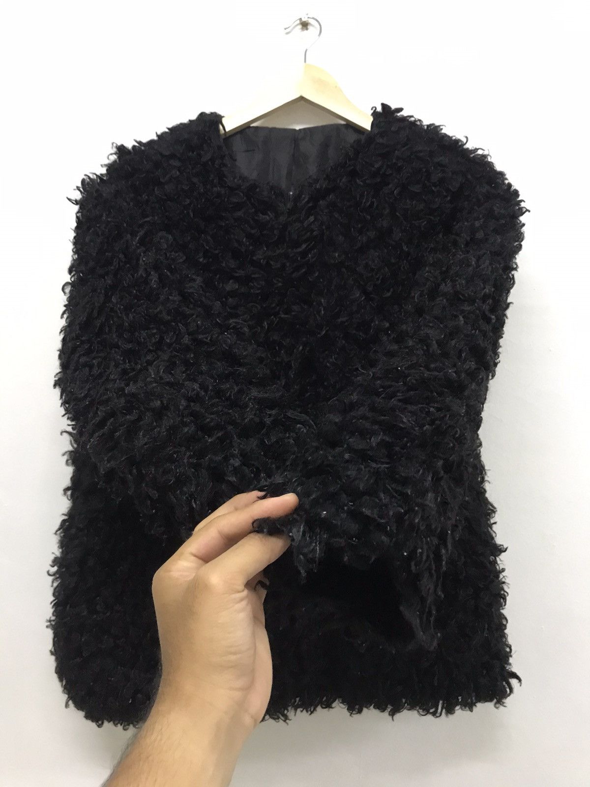 Japanese Brand Nice❗️Japanese Brands Mohair Faux Fur by W Closet Jacket Size M / US 6-8 / IT 42-44 - 6 Thumbnail