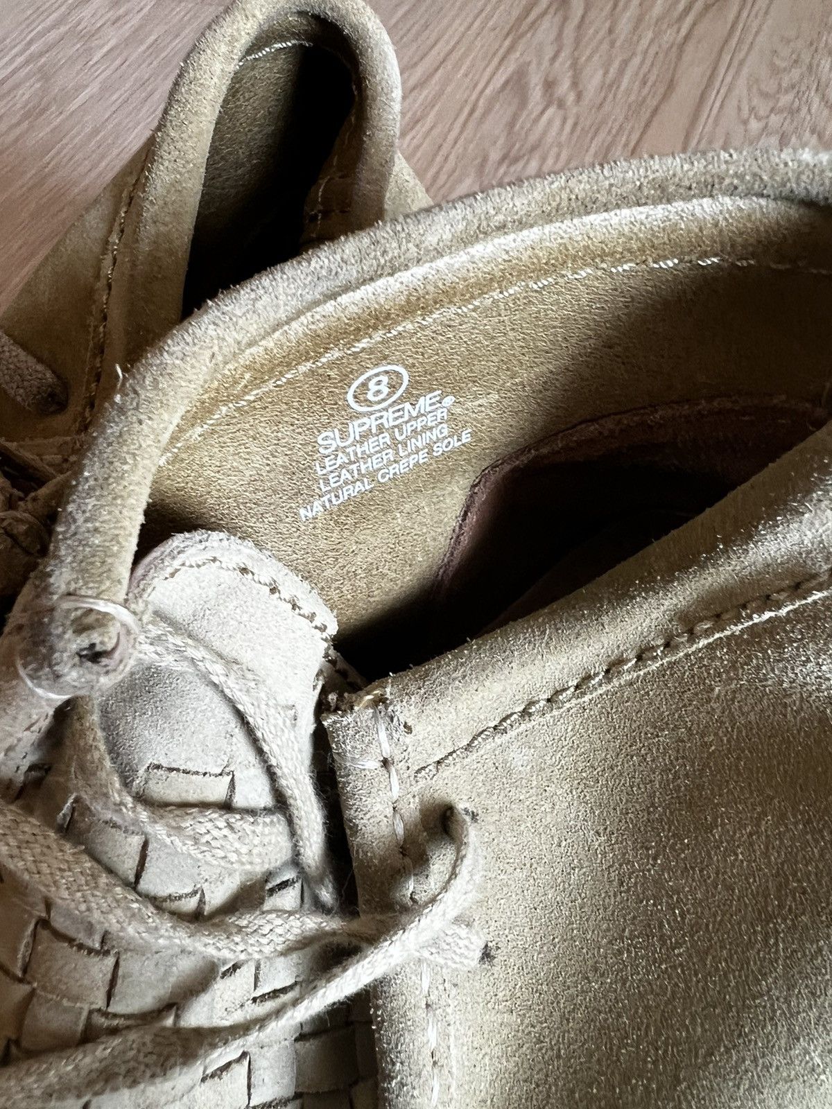 Clarks × Supreme Supreme x Clarks Woven Suede Slip Ons Size US 8 / EU 41 - 3 Thumbnail