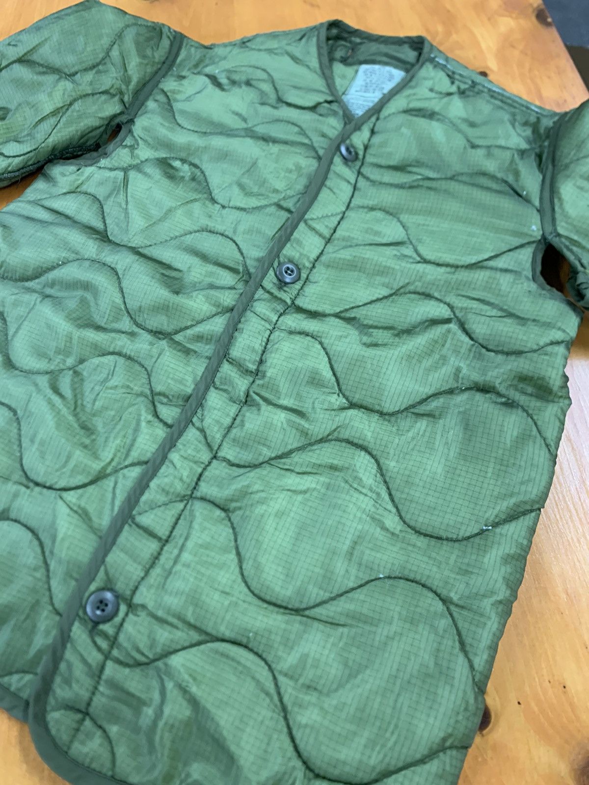 Vintage Vintage Vietnam Quilted Liner Jacket Size US XS / EU 42 / 0 - 1 Thumbnail