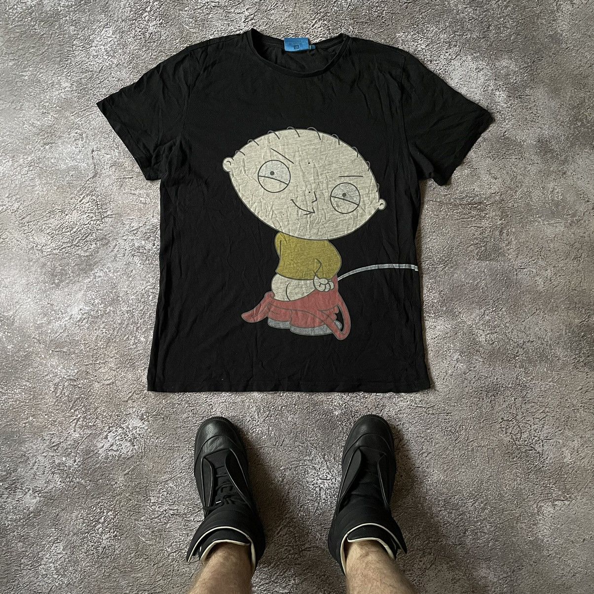 Vintage Vintage Y2K ADULT Tee 90s Stew Piss Art M Size US M / EU 48-50 / 2 - 1 Thumbnail