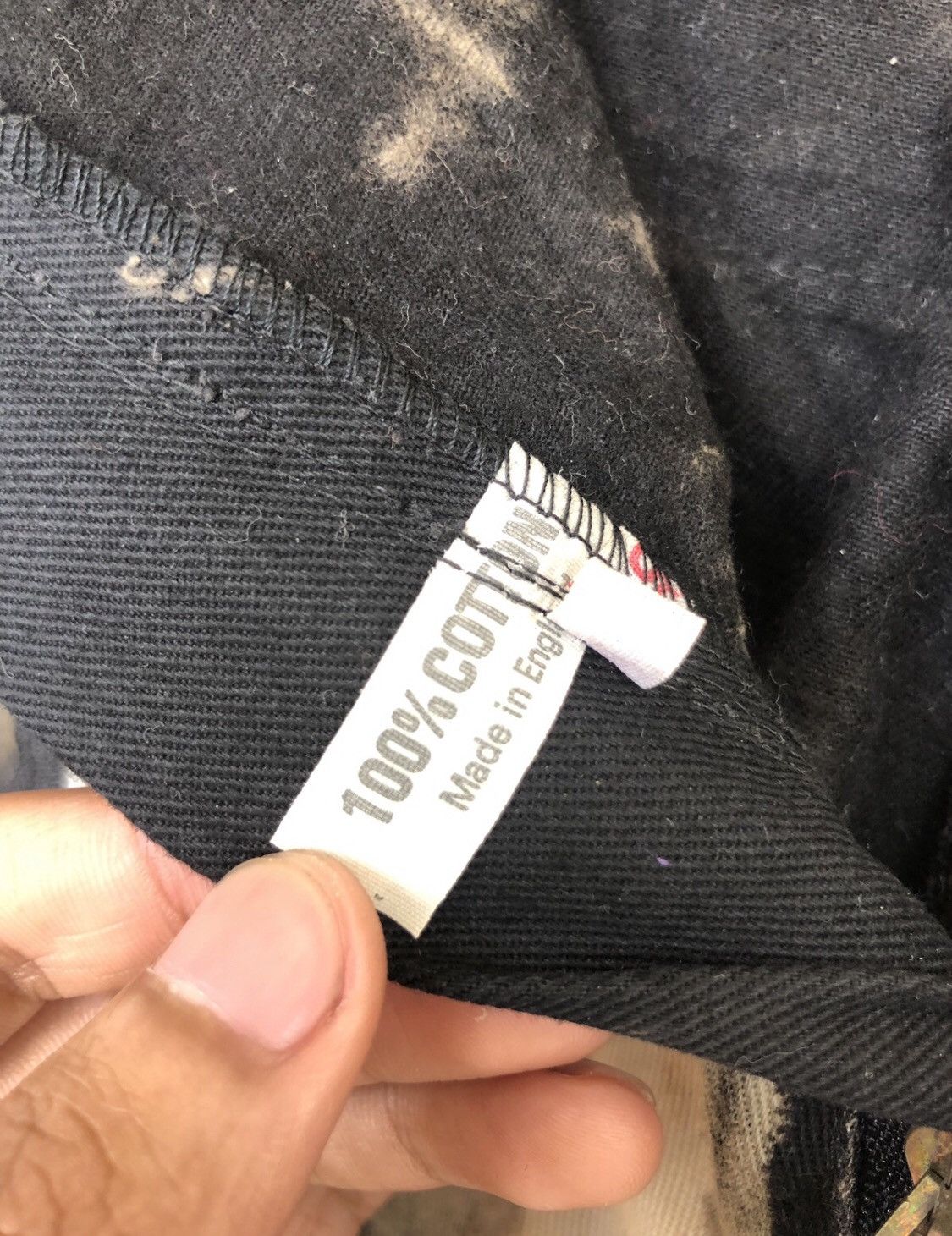 A.F.F.A. RARE🔥OG Tiger 🇬🇧 Made Acid Wash Bondage Zipper Pant Size US 30 / EU 46 - 12 Thumbnail