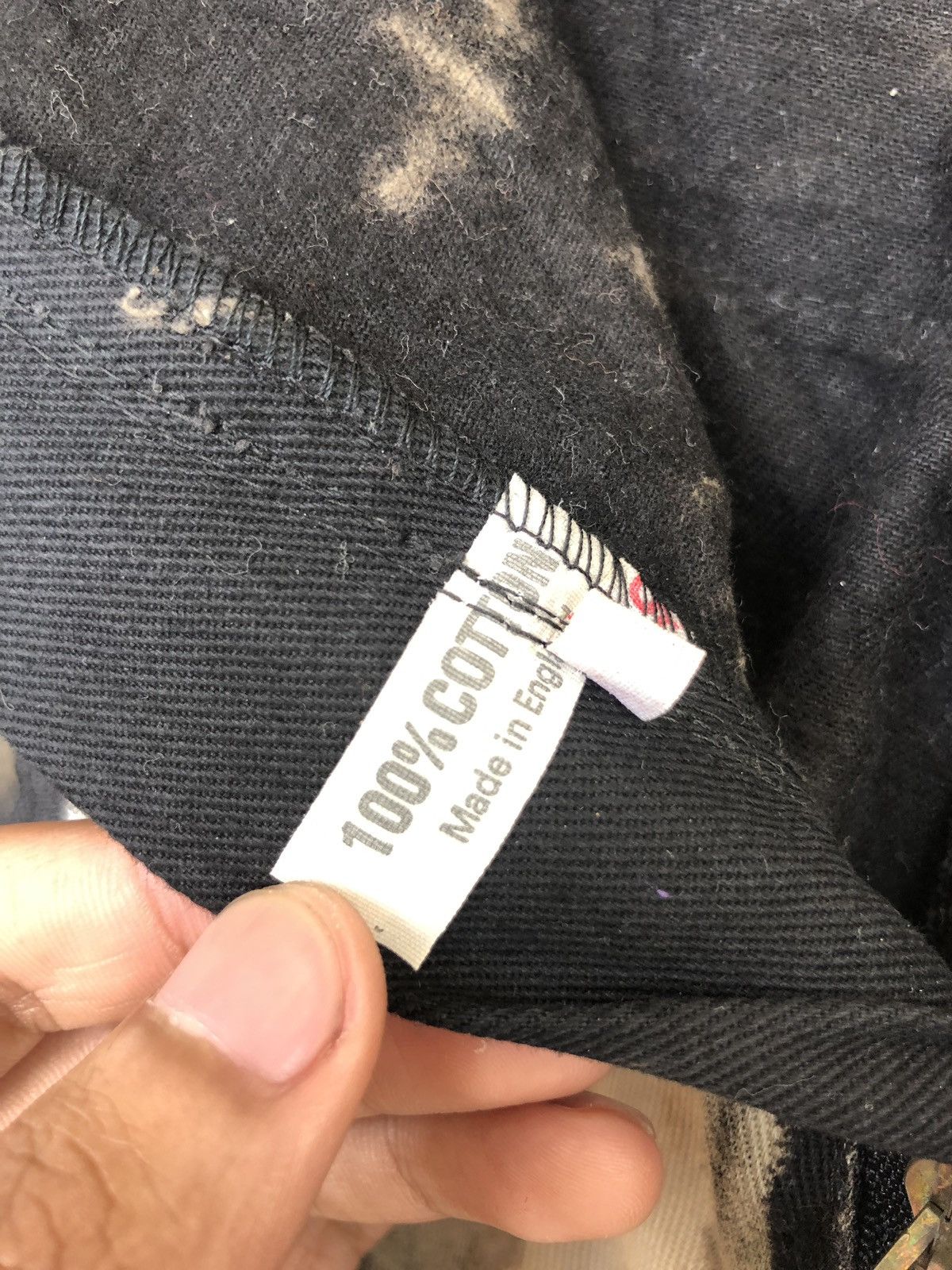 A.F.F.A. RARE🔥OG Tiger 🇬🇧 Made Acid Wash Bondage Zipper Pant Size US 30 / EU 46 - 11 Thumbnail