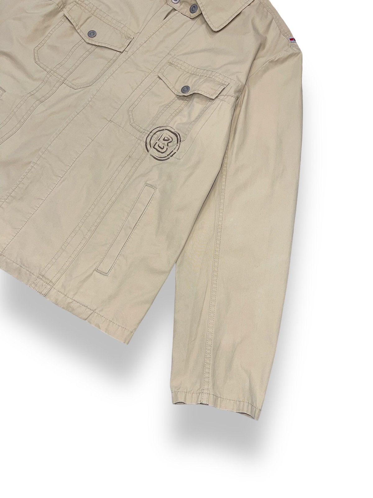 Bogner Bogner Fire+Ice Small Logo Beige Denim Jacket Size US L / EU 52-54 / 3 - 2 Thumbnail