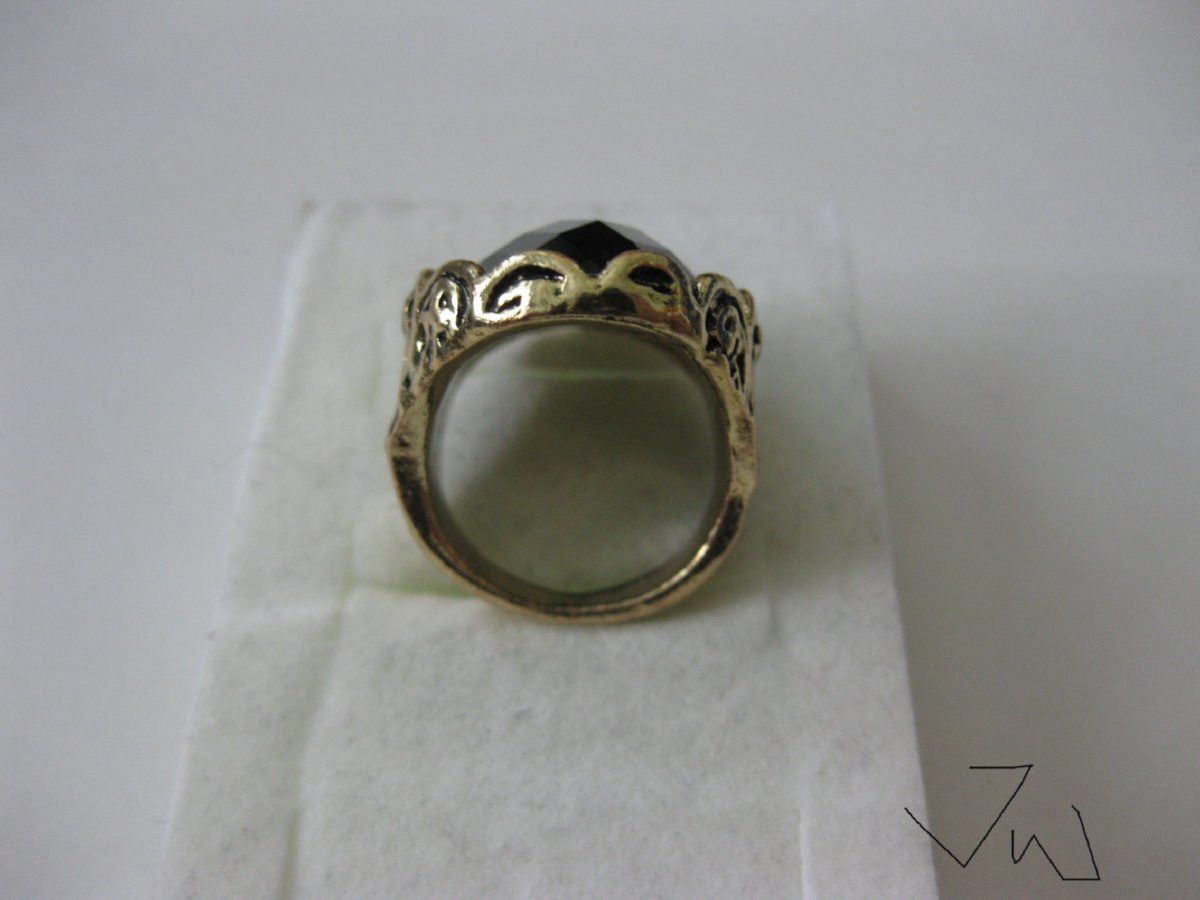 Jewelry Black Vintage Bronze Ring - Size 6 Size ONE SIZE - 3 Thumbnail