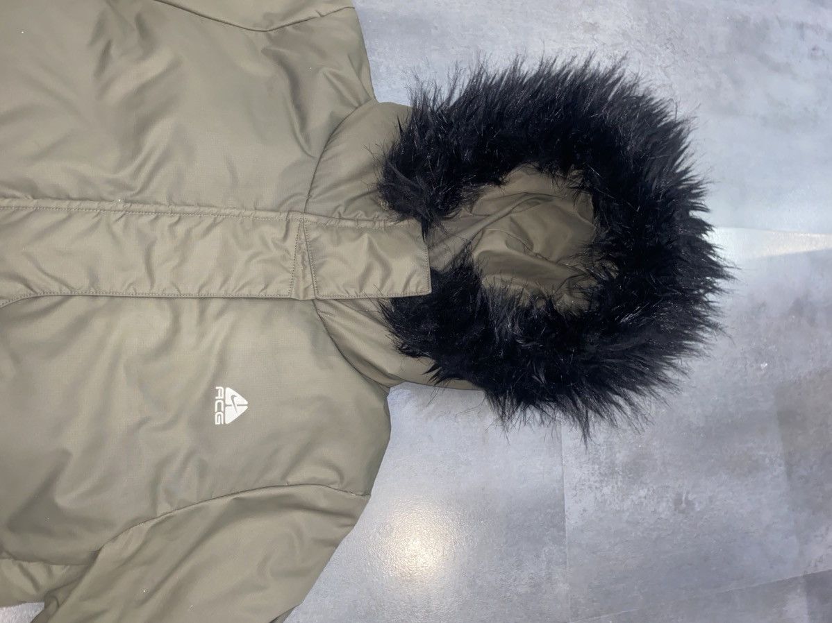 Nike ACG Nike ACG Small Logo Brown Goose Down Puffer Jacket Size M / US 6-8 / IT 42-44 - 11 Thumbnail