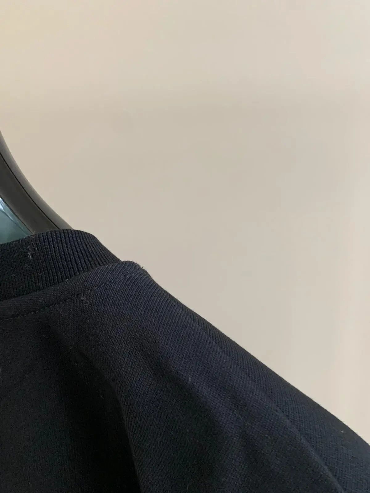Alexander McQueen Elbow Patch Crewneck Logo Sweater in Black Size US M / EU 48-50 / 2 - 9 Thumbnail