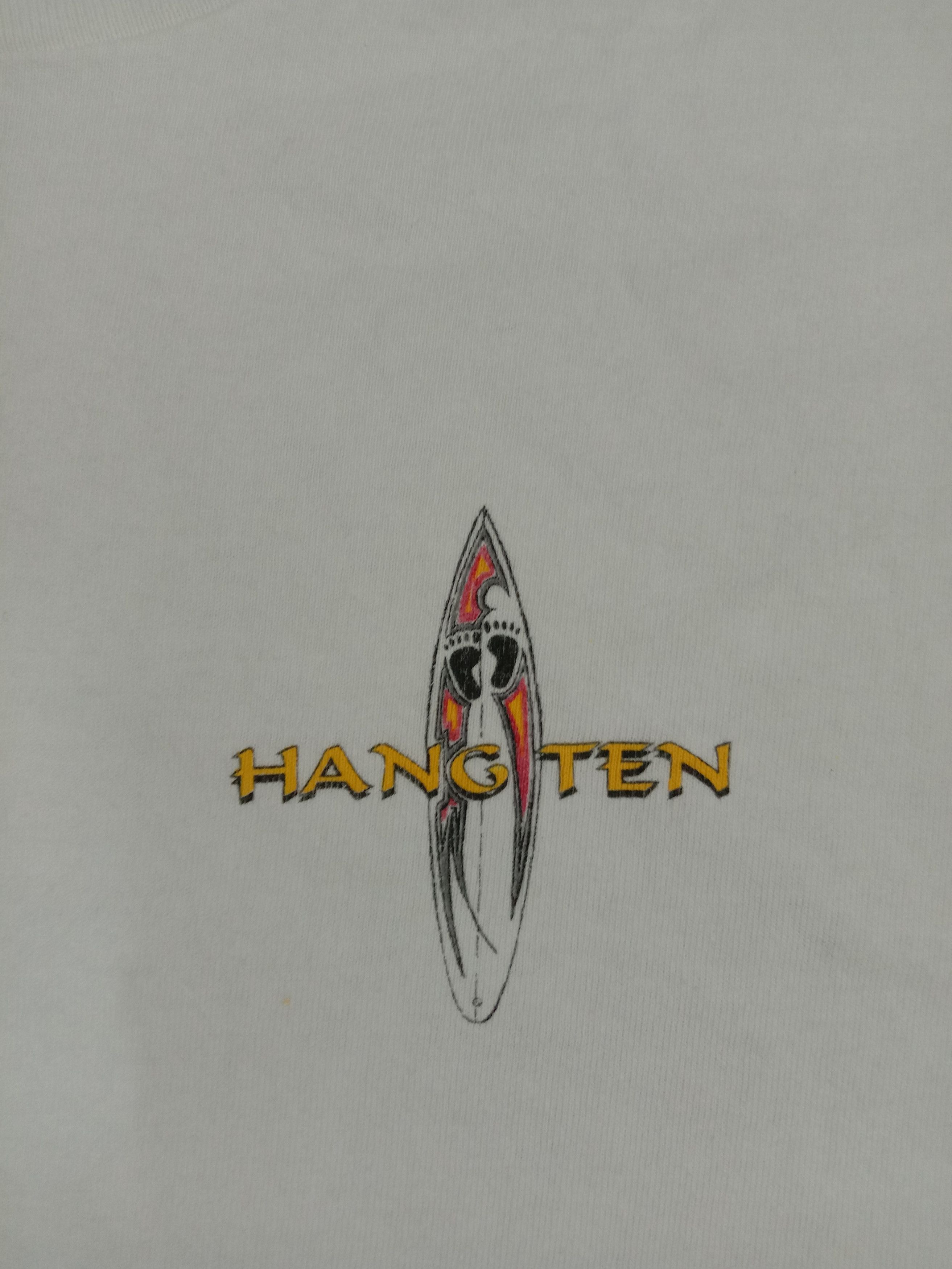 Hang Ten Rare VINTAGE 90s HANG TEN ART SURFING Tee Size US M / EU 48-50 / 2 - 8 Thumbnail
