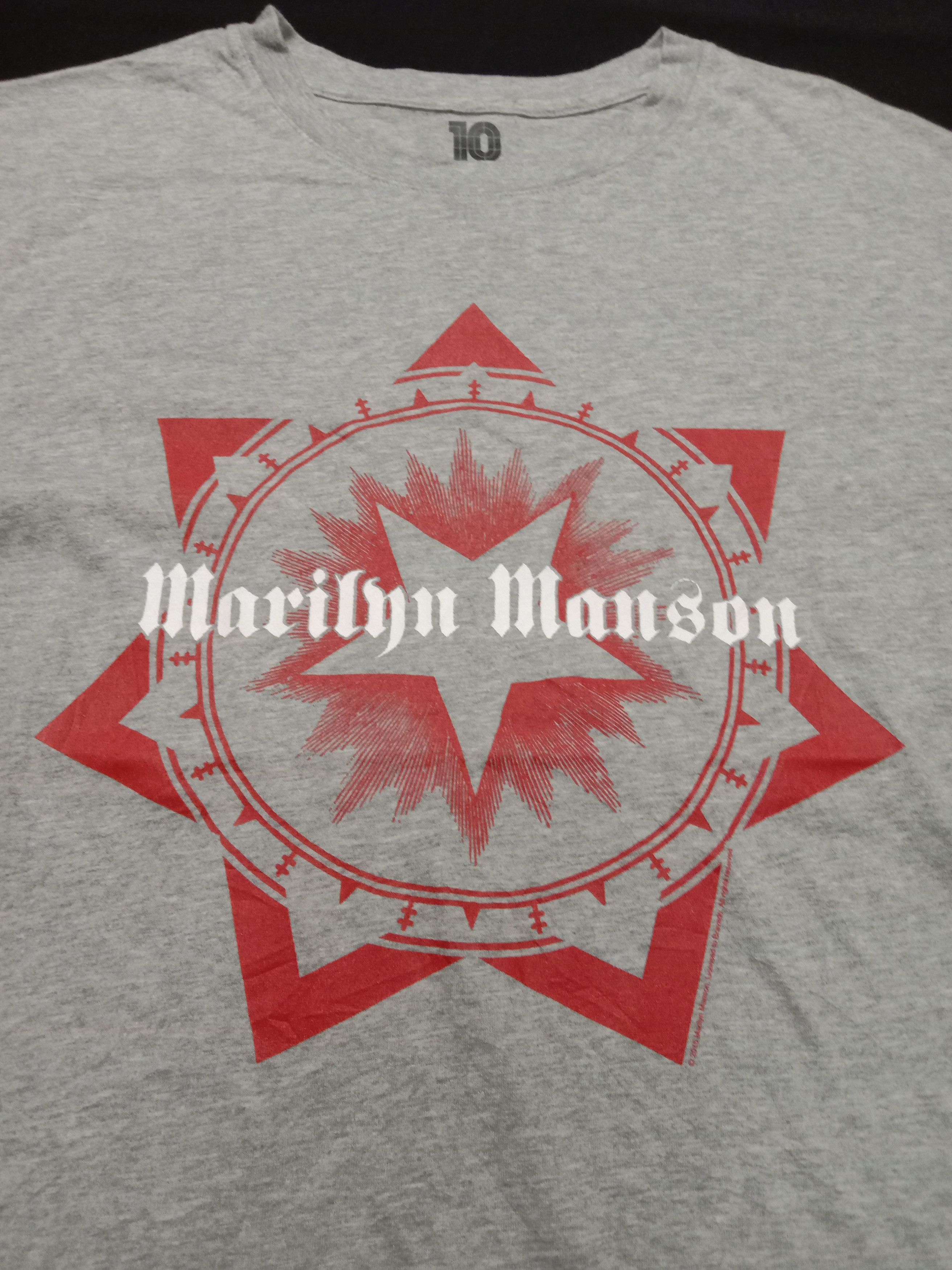 Band Tees Marilyn Manson Big Print Logo Tee Size US M / EU 48-50 / 2 - 1 Thumbnail