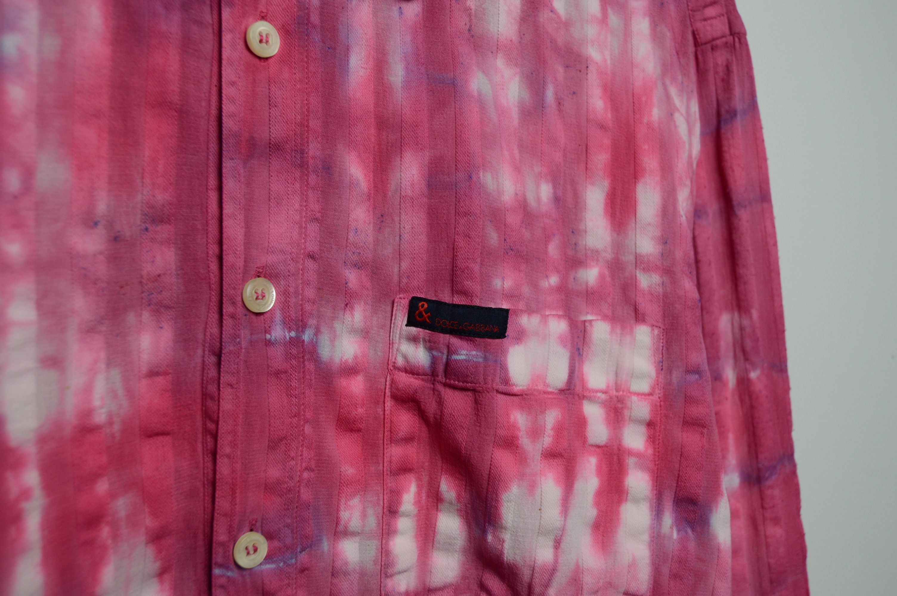 Dolce & Gabbana Dolce & Gabbana shirt tie dye Size US M / EU 48-50 / 2 - 6 Thumbnail