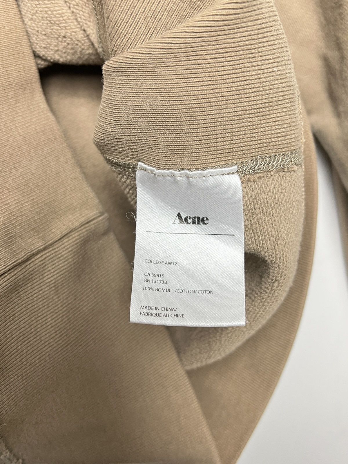 Acne Studios ACNE oversized sweatshirt Size US M / EU 48-50 / 2 - 10 Thumbnail